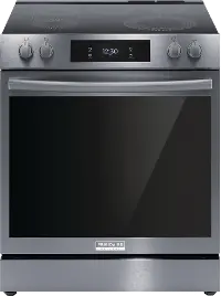 GCFE3060BD Frigidaire 6.2 cu ft Electric Range - Black Stainless Steel