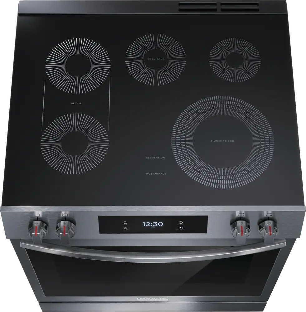 GCFE3060BD Frigidaire 6.2 cu ft Electric Range - Black Stainless Steel-4