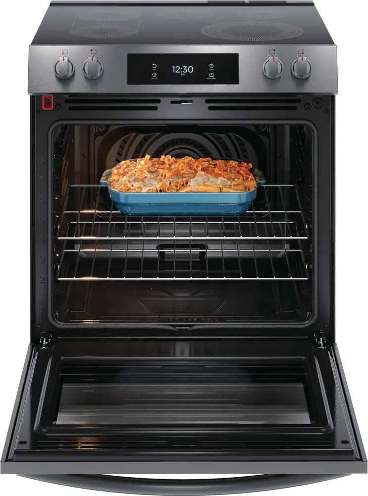 GCFE3060BD Frigidaire 6.2 cu ft Electric Range - Black Stainless Steel-5