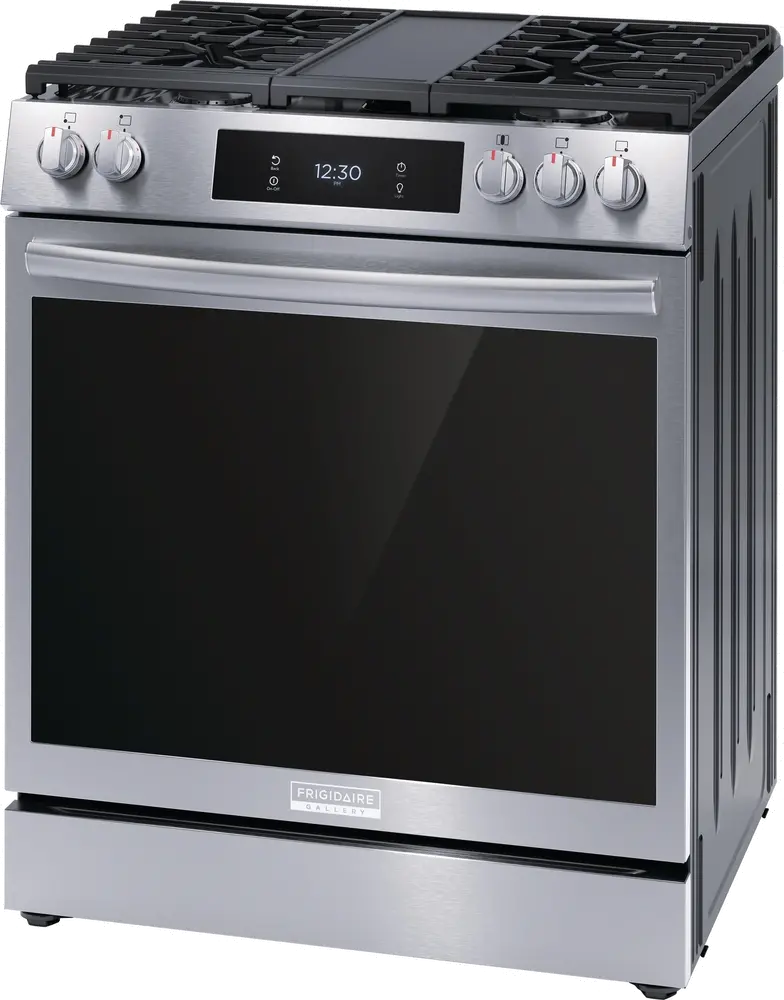 GCFG3060BF Frigidaire 6 cu ft Gas Range - Stainless Steel-5