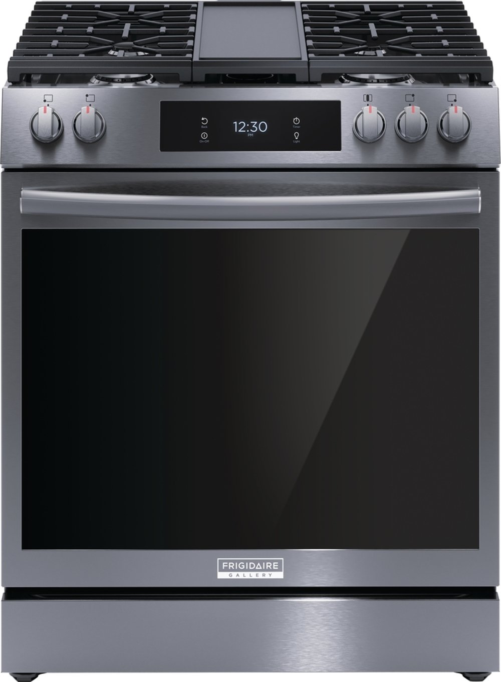 Frigidaire 6 cu ft Gas Range - Black Stainless Steel