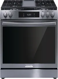GCFG3060BD Frigidaire 6 cu ft Gas Range - Black Stainless Steel
