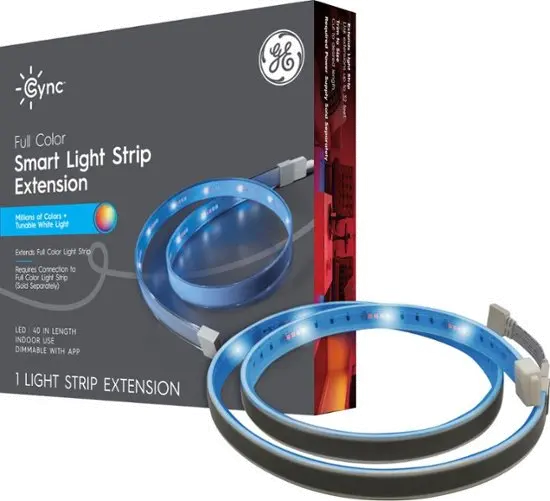 GE Cync 40-in Smart Plug-in LED Strip Light-1