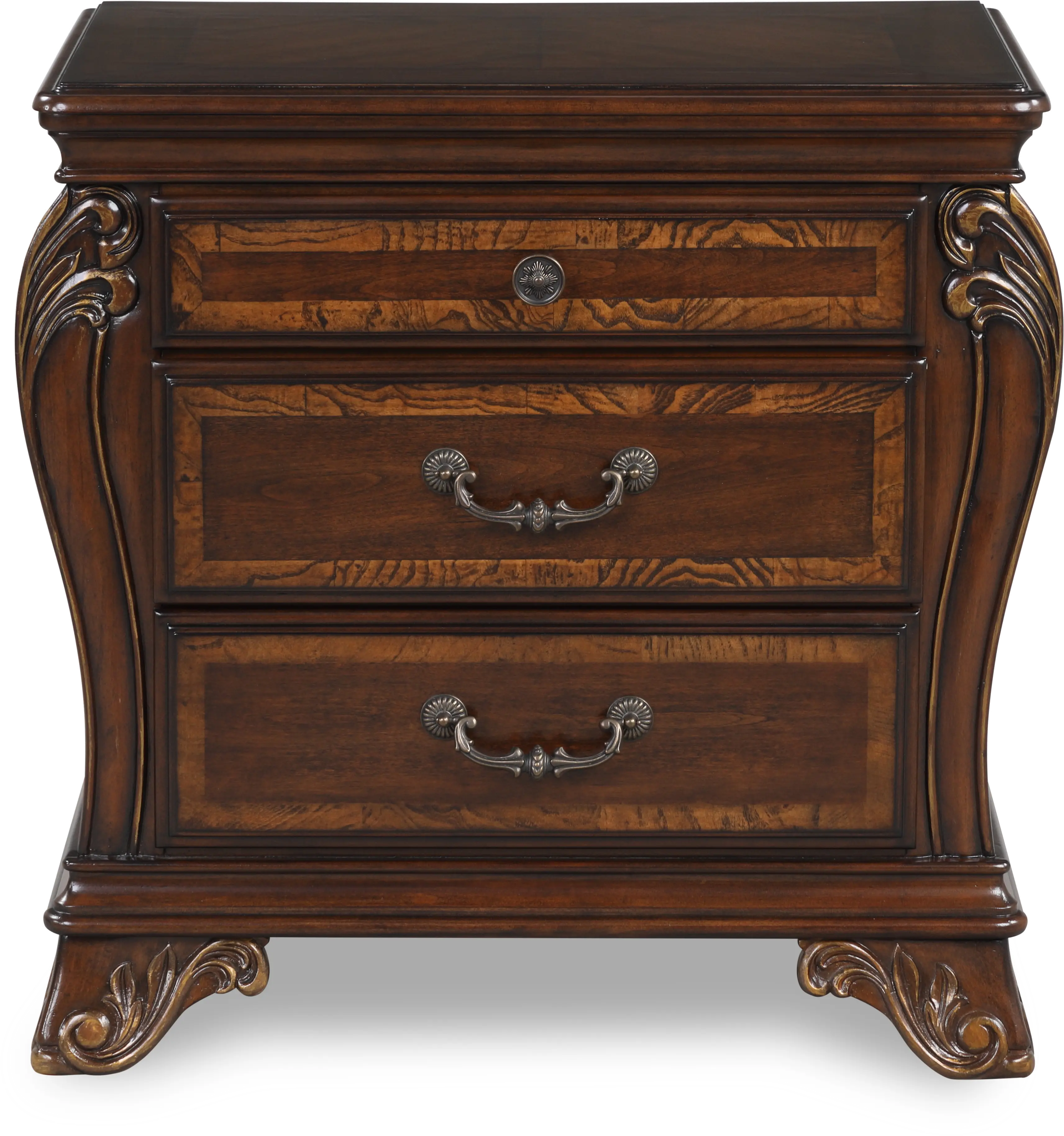 Montecito Brown Cherry Nightstand-1
