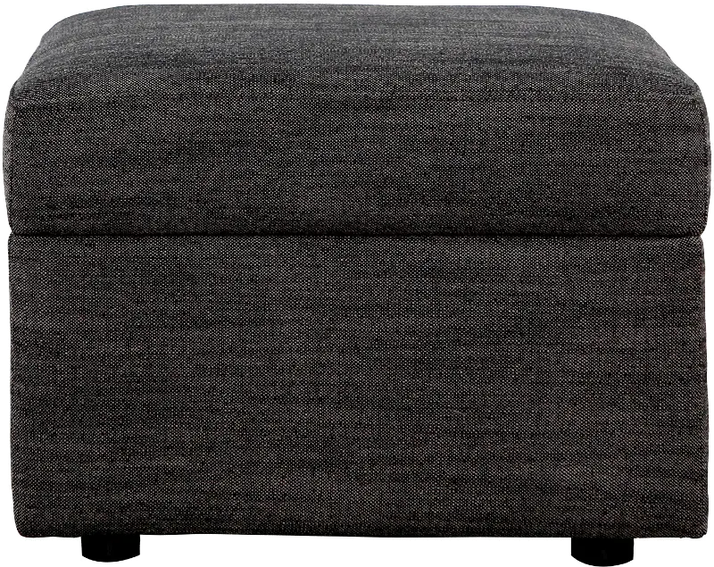 Soho Dark Gray Ottoman