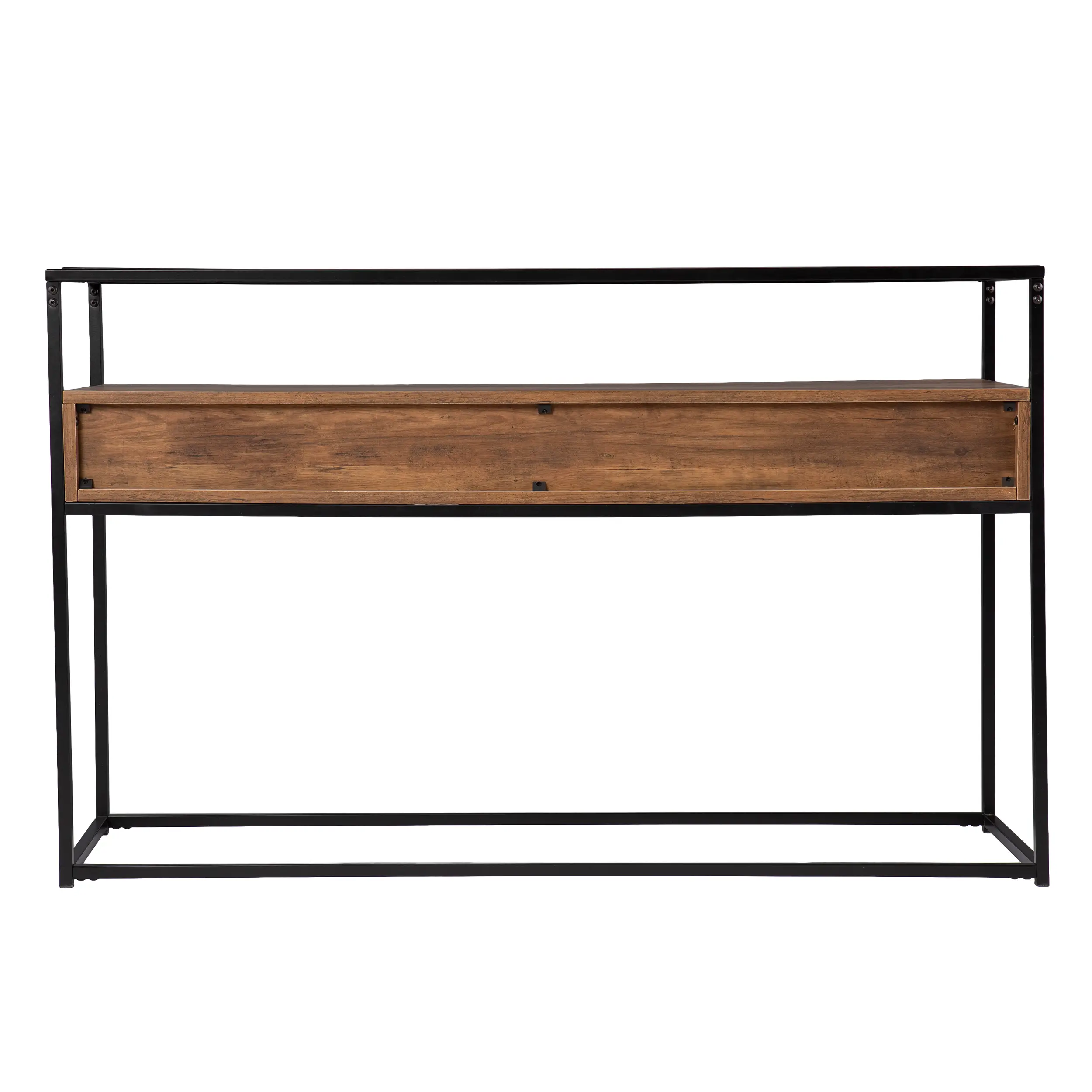CM1014103 Olivern Glass-Top Industrial Console Table-7