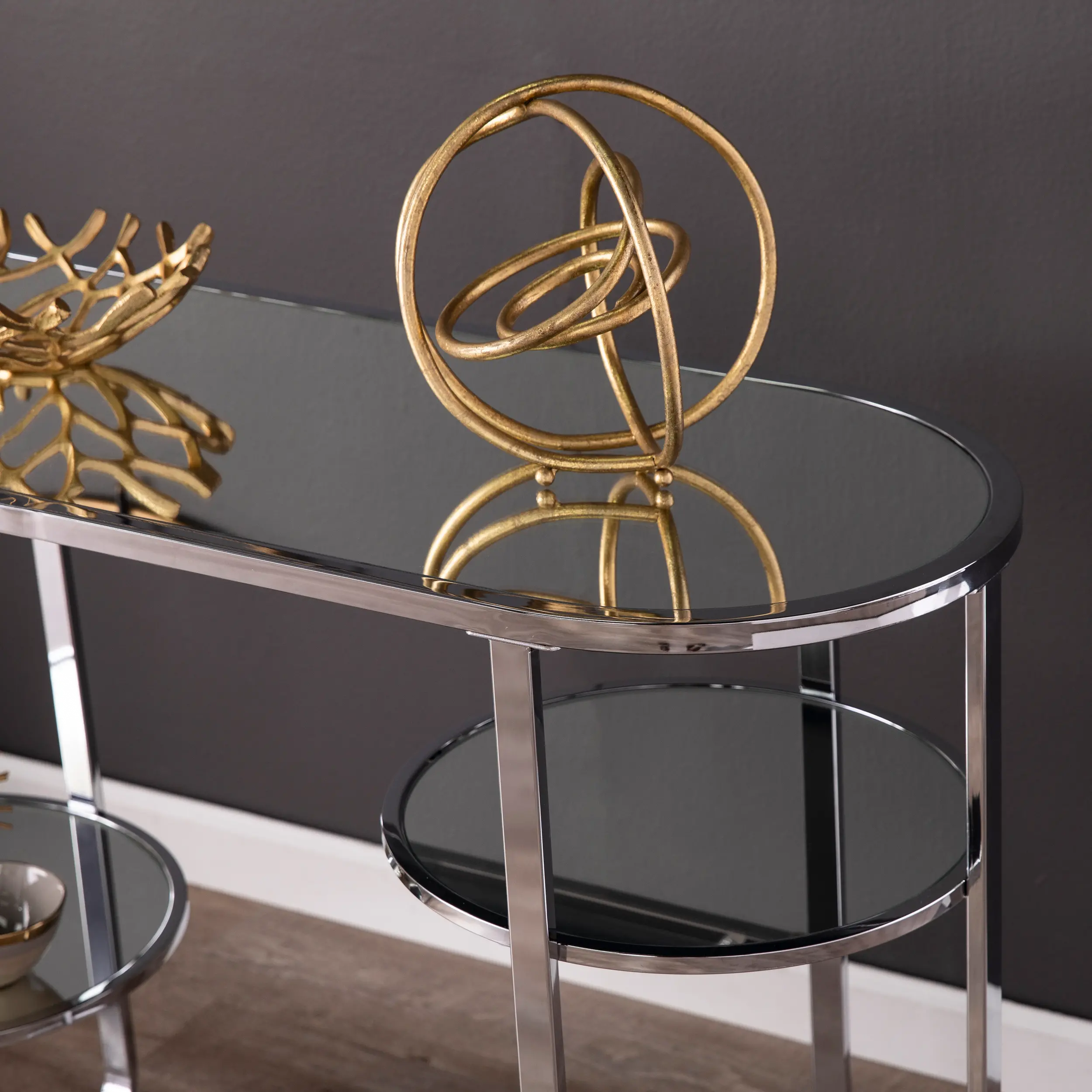 CM1080903 Maxina Mirrored Console Table-4