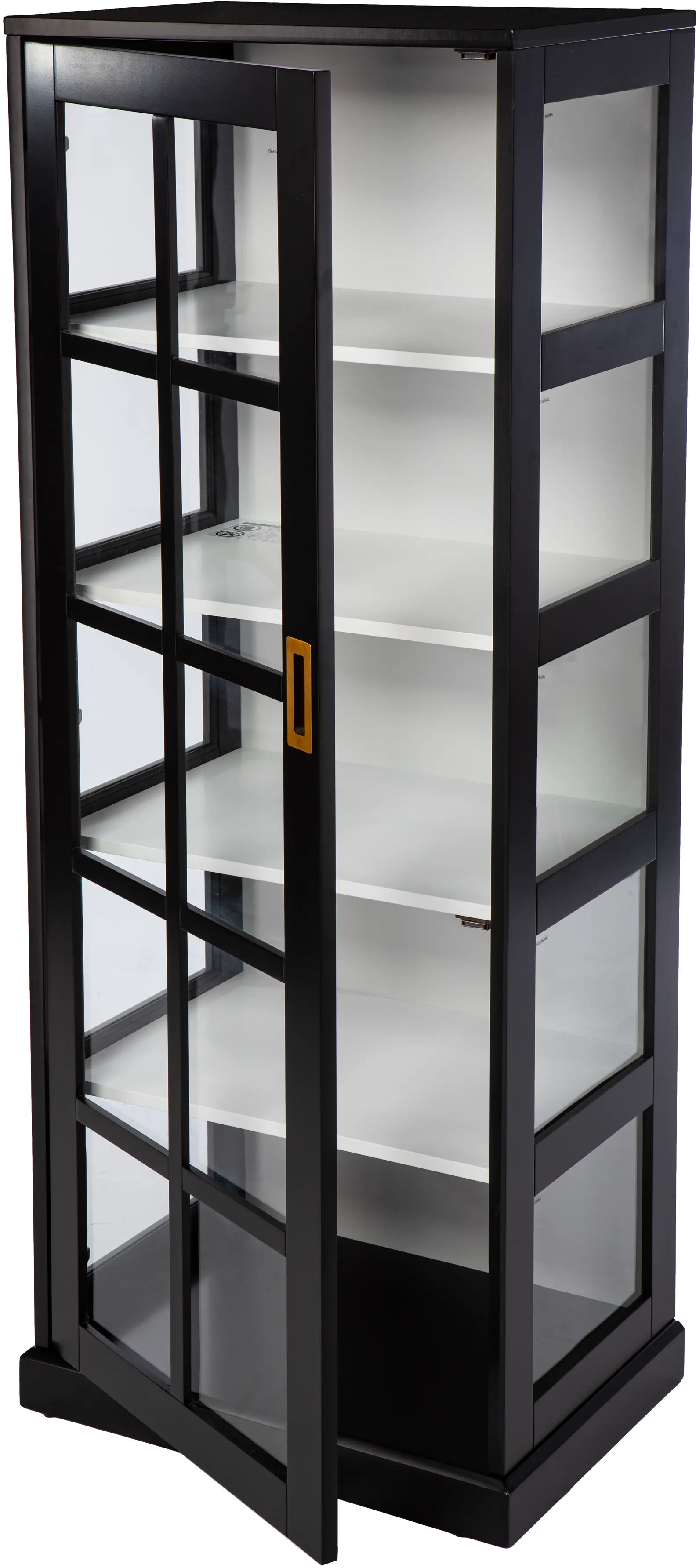 CM1103924 Burland Tall Black Curio Cabinet-6