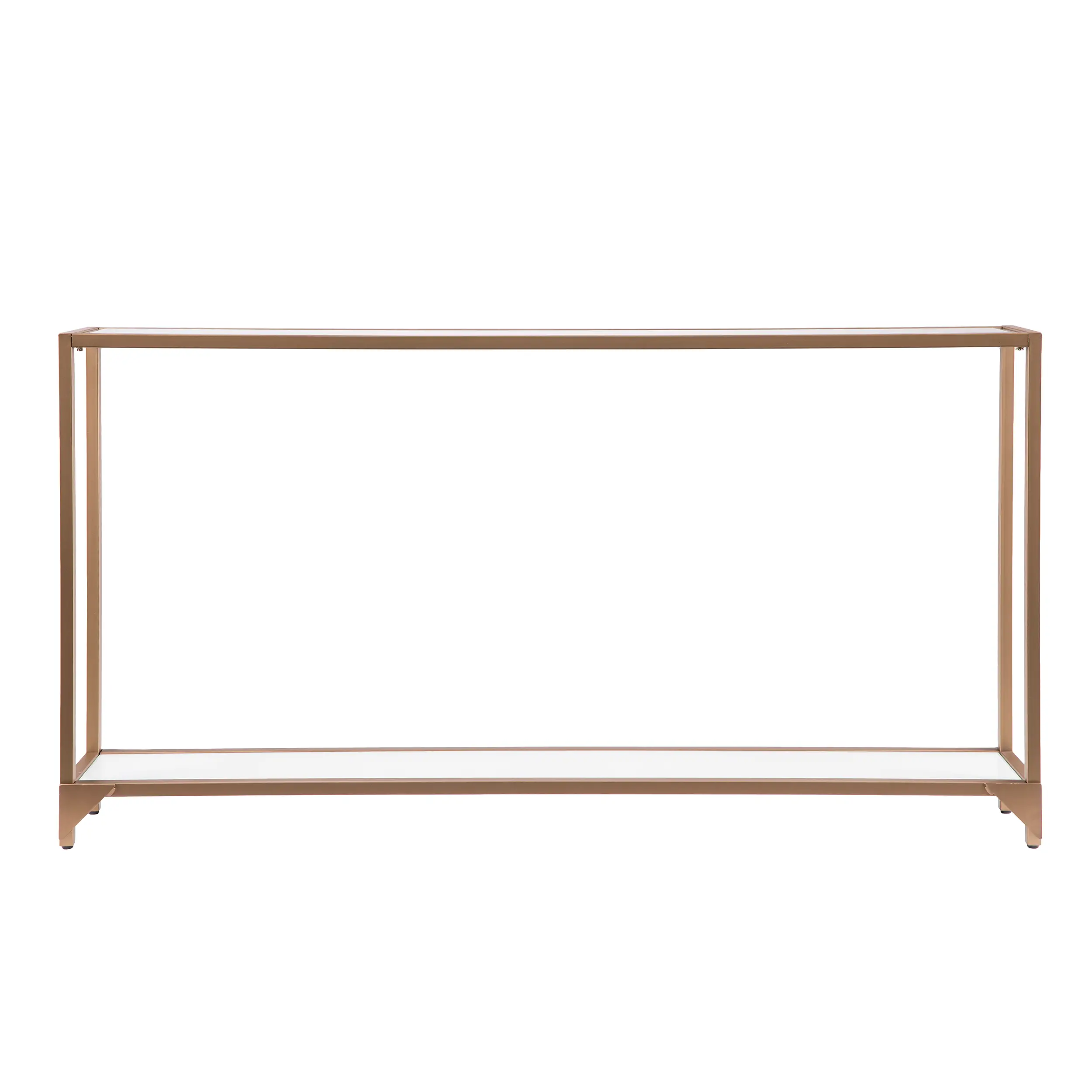 CM1656 Bergen Narrow Gold Metal Console Table-4