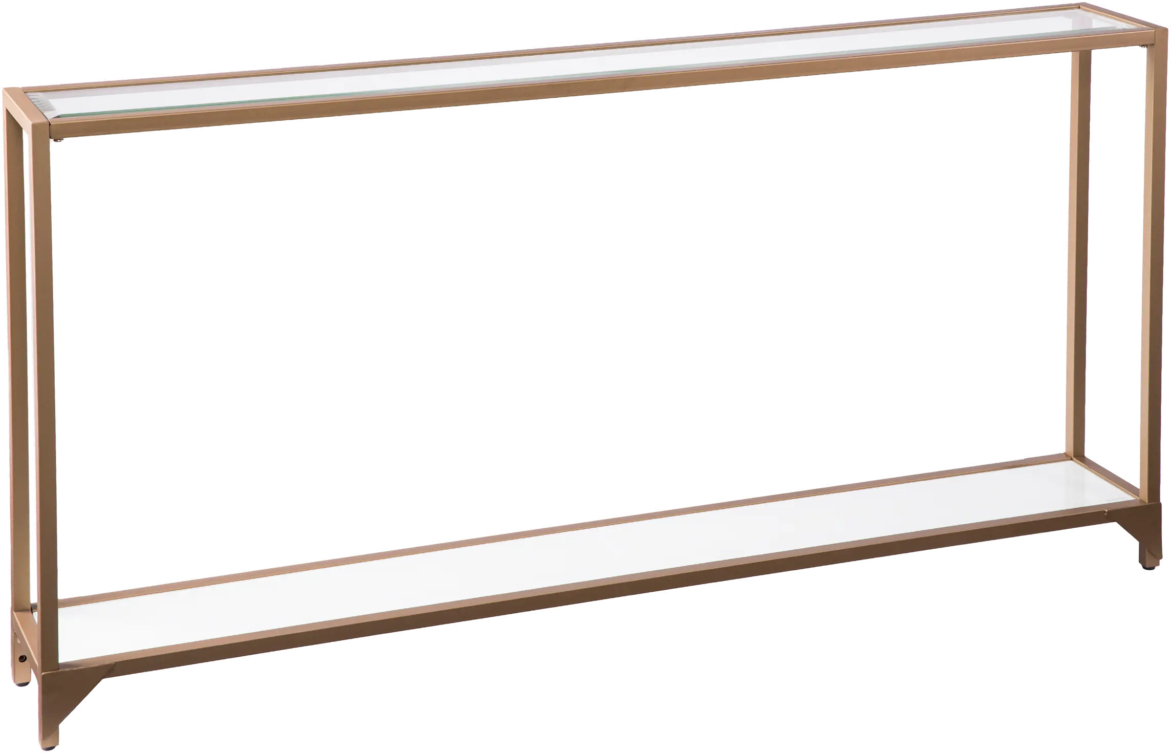 CM1656 Bergen Narrow Gold Metal Console Table-6