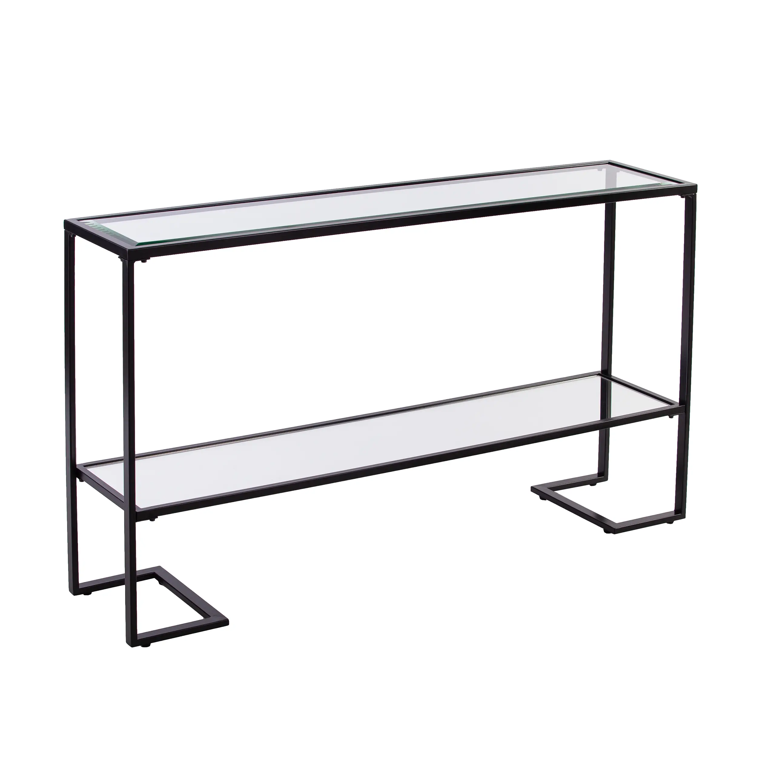 CM2659 Horten Black Narrow Console Table-1