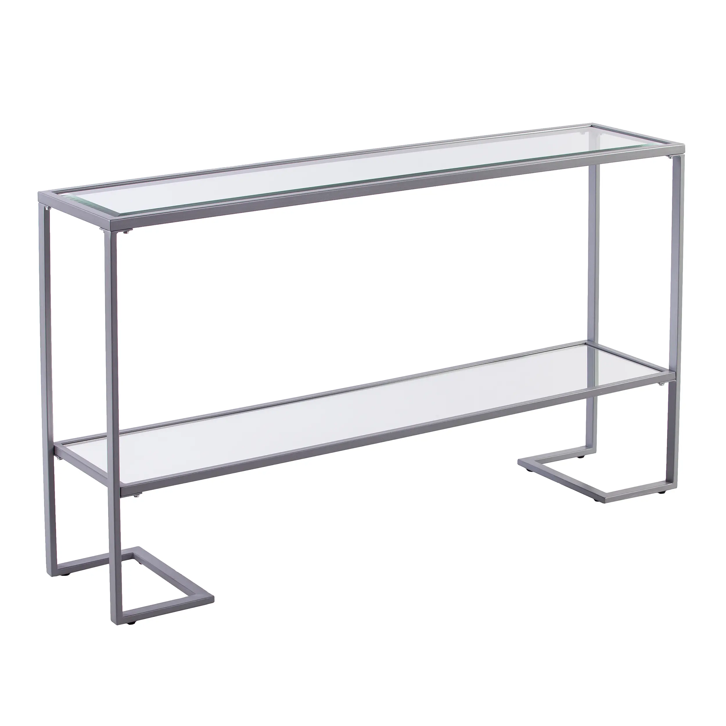 CM3659 Horten Silver Narrow Console Table-2