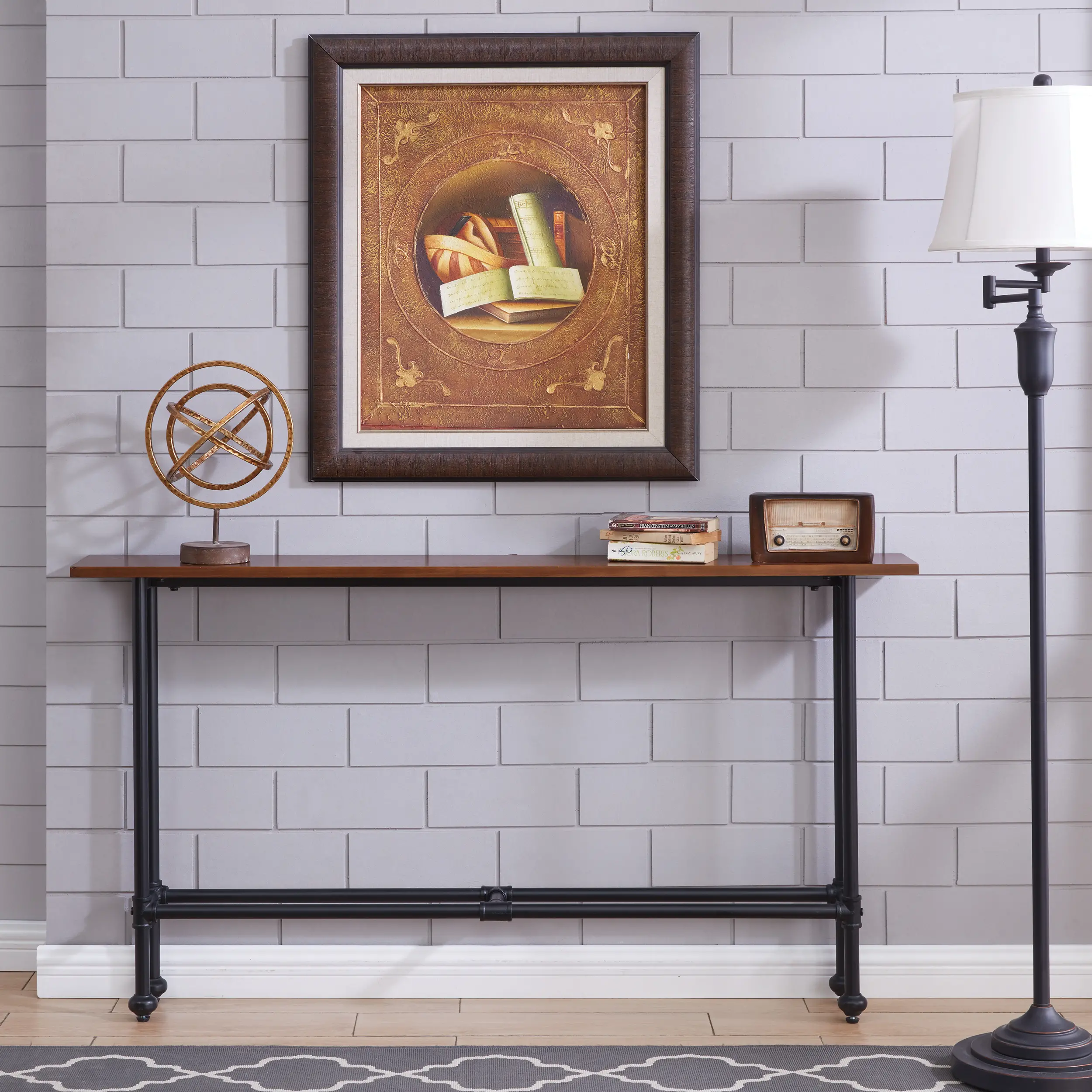 CM6090 Agnew Espresso Console Table-2