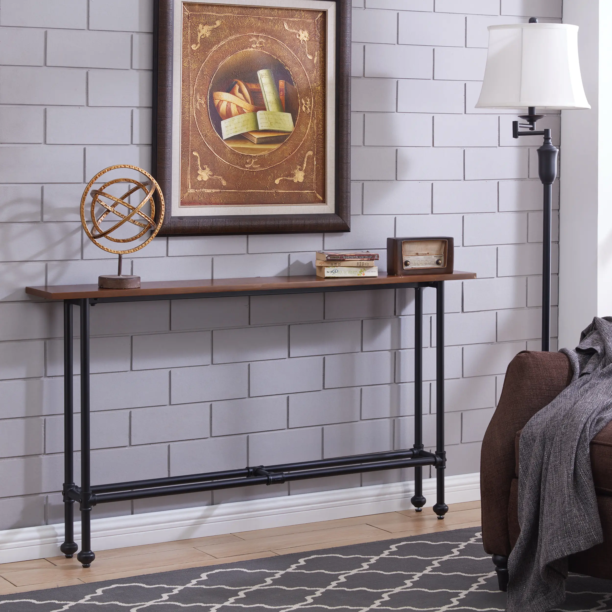 CM6090 Agnew Espresso Console Table-7