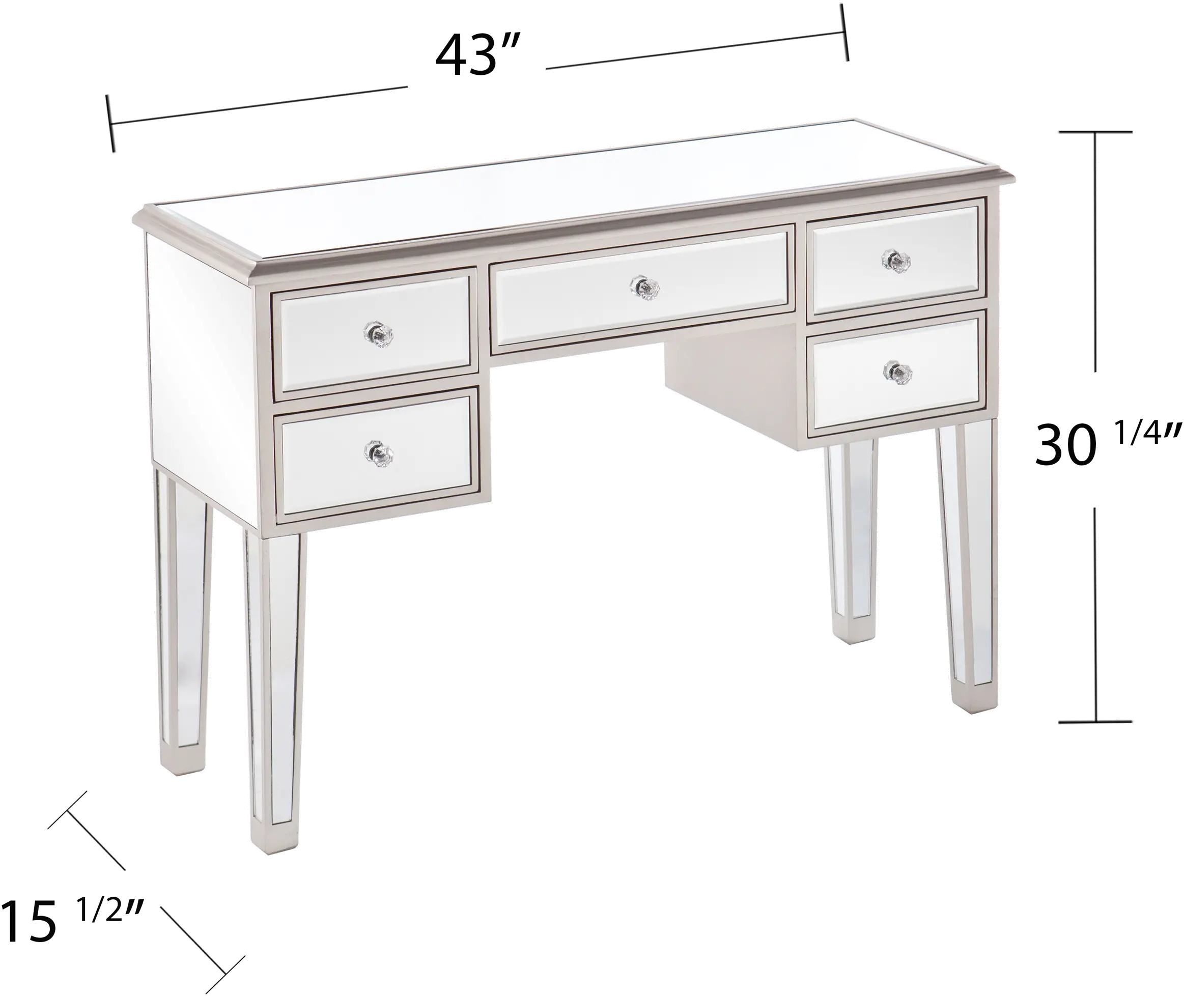 CM9157 Mirage Mirrored Console-5
