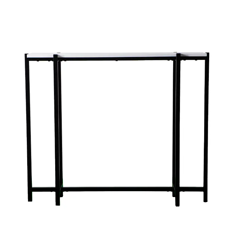 Helena Black and White Small Console Table