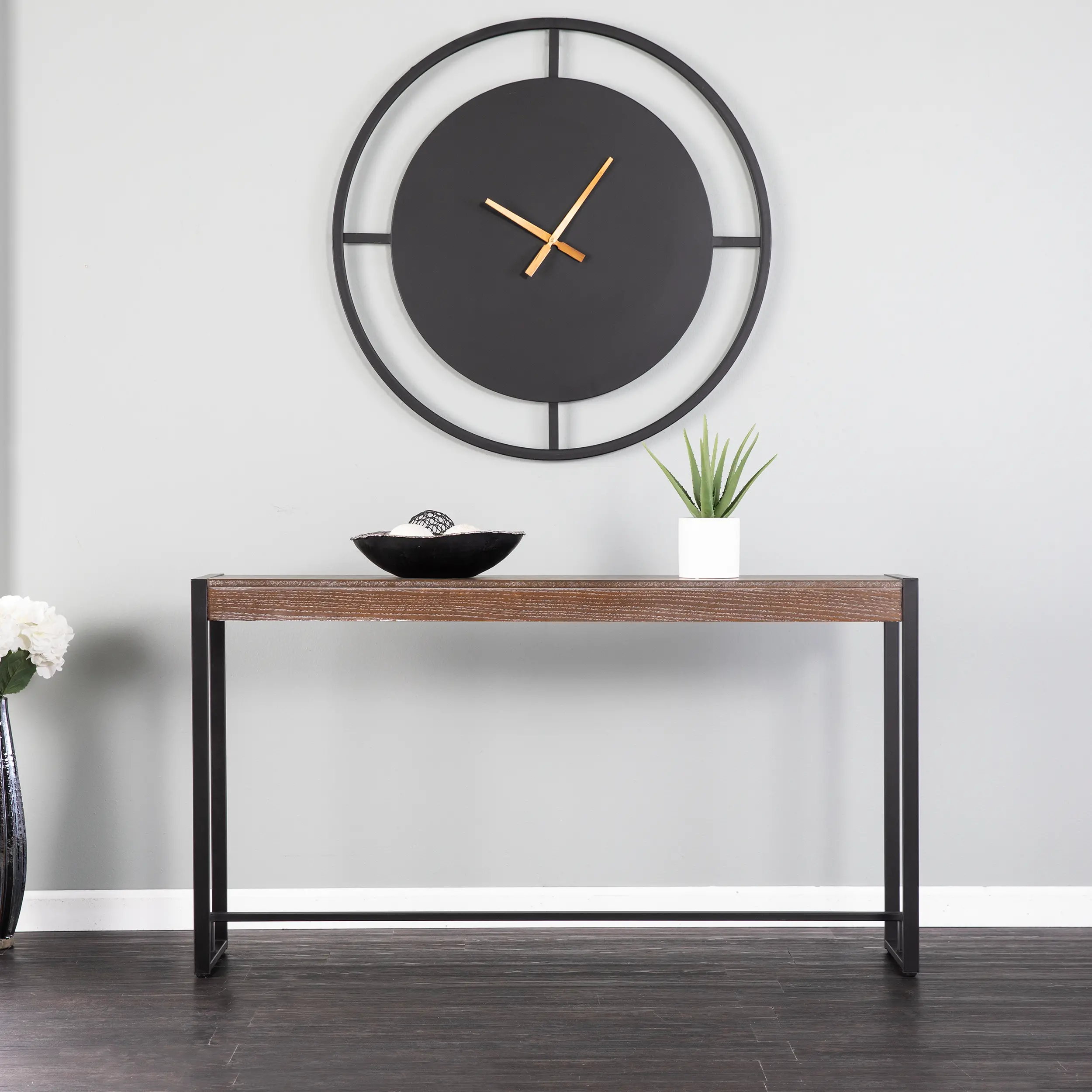 CM9911 Holly & Martin Macen Brown Console Table-3