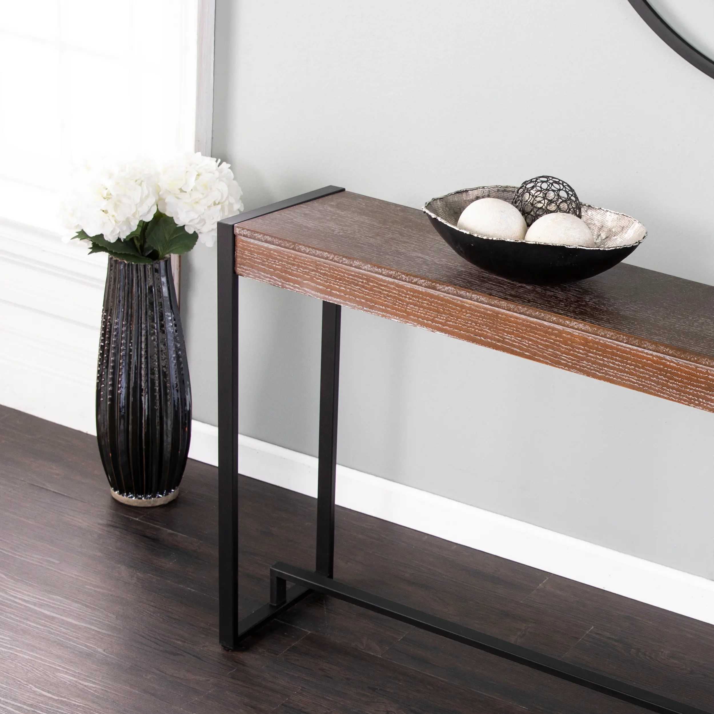 CM9911 Holly & Martin Macen Brown Console Table-6