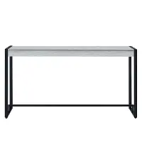 CM9915 Holly & Martin Macen Distressed White Console Table