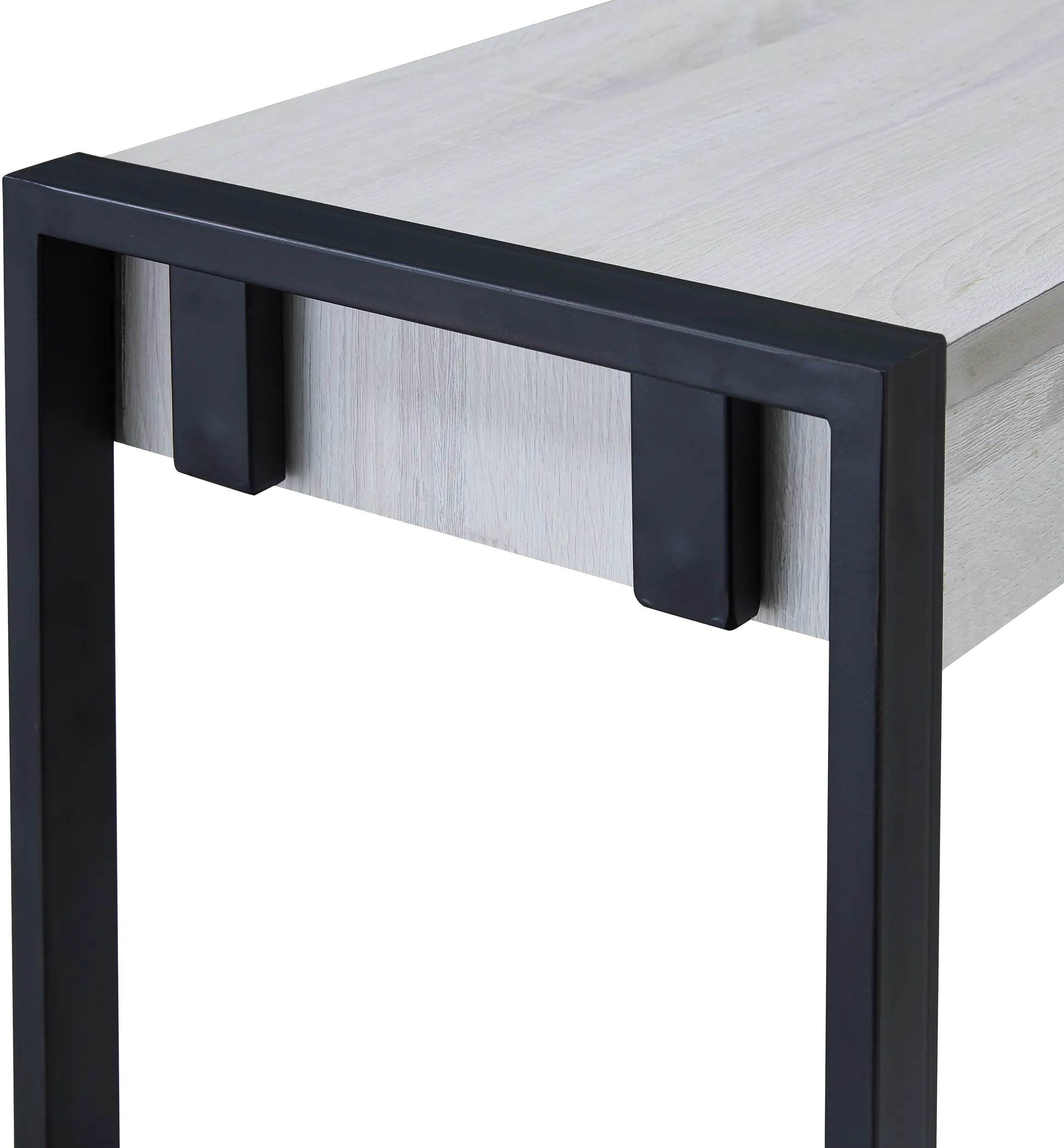 CM9915 Holly & Martin Macen Distressed White Console Table-6