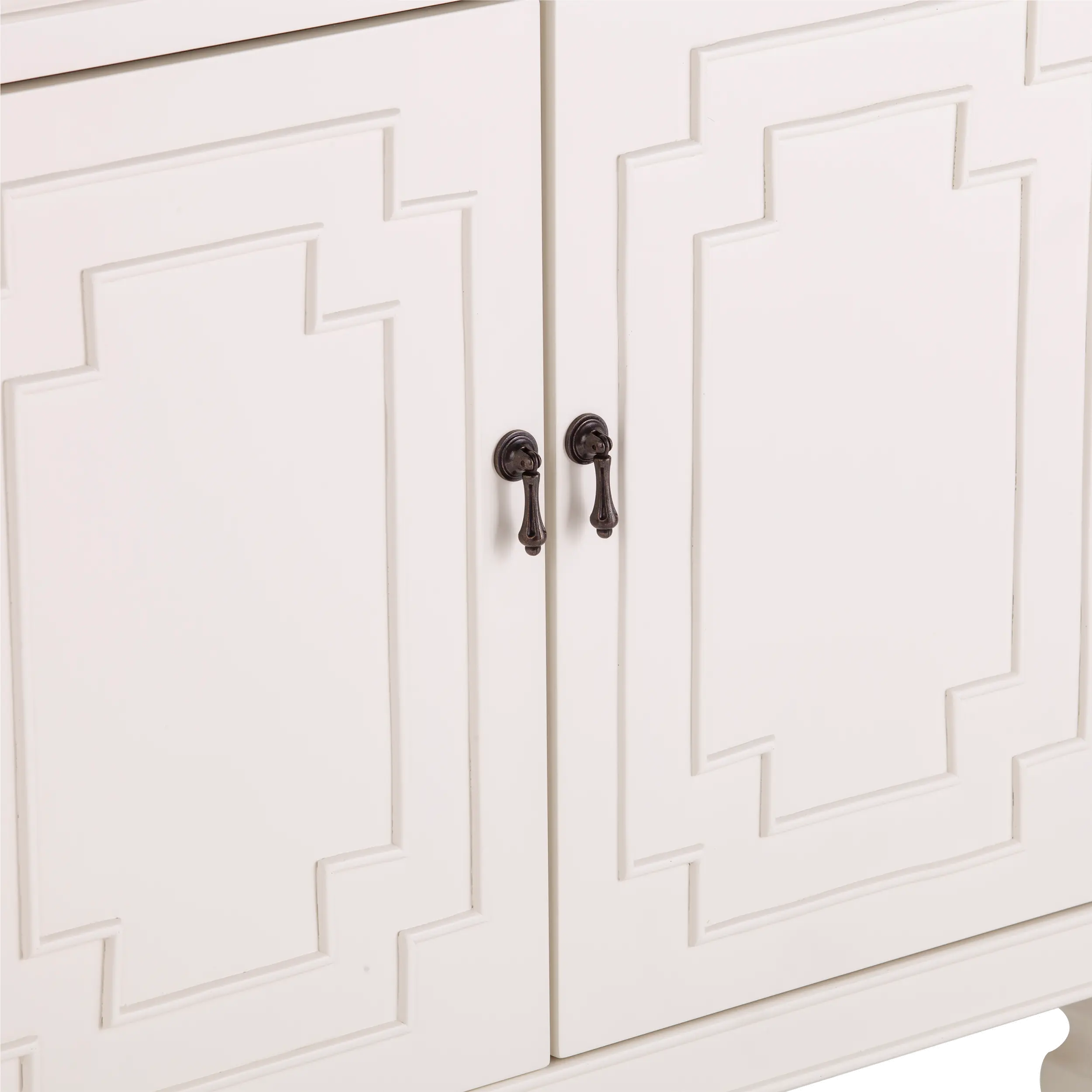 HZ1066605 Tropman Antique White Accent Cabinet-8