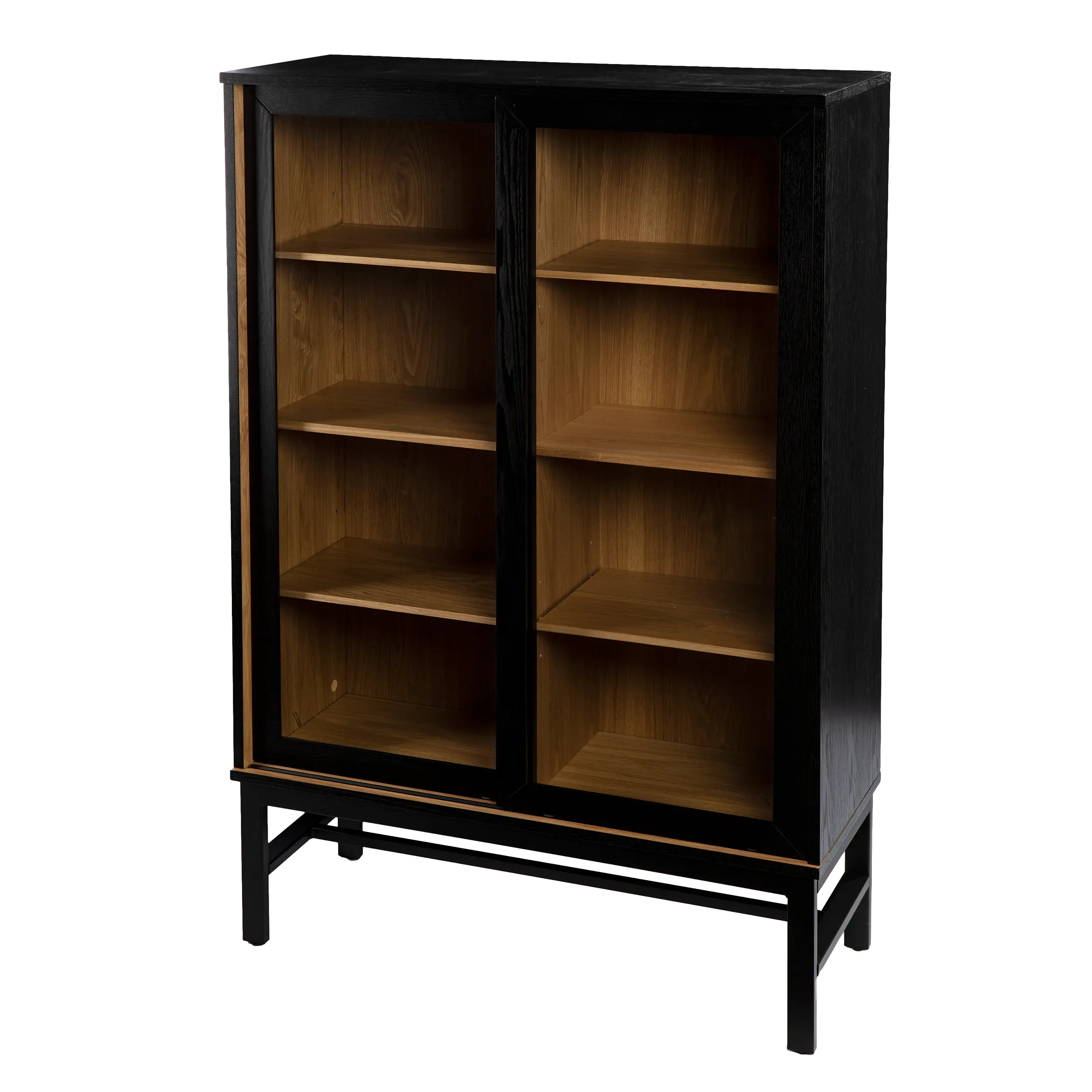 HZ1093805 Hearzly Black Display Cabinet-4