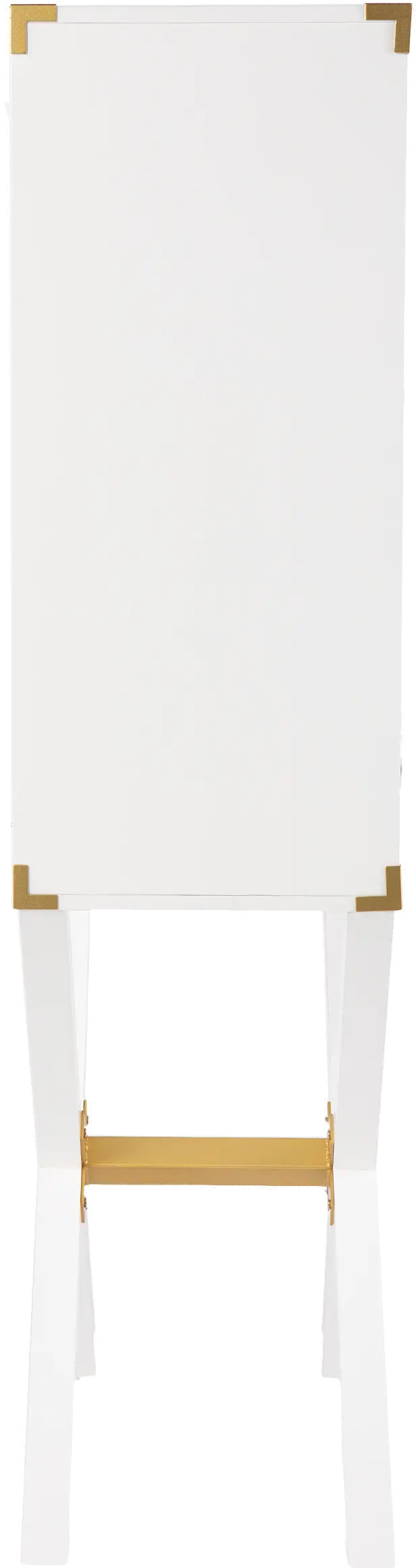 HZ1093941 Campaign Tall White Bar Cabinet-7