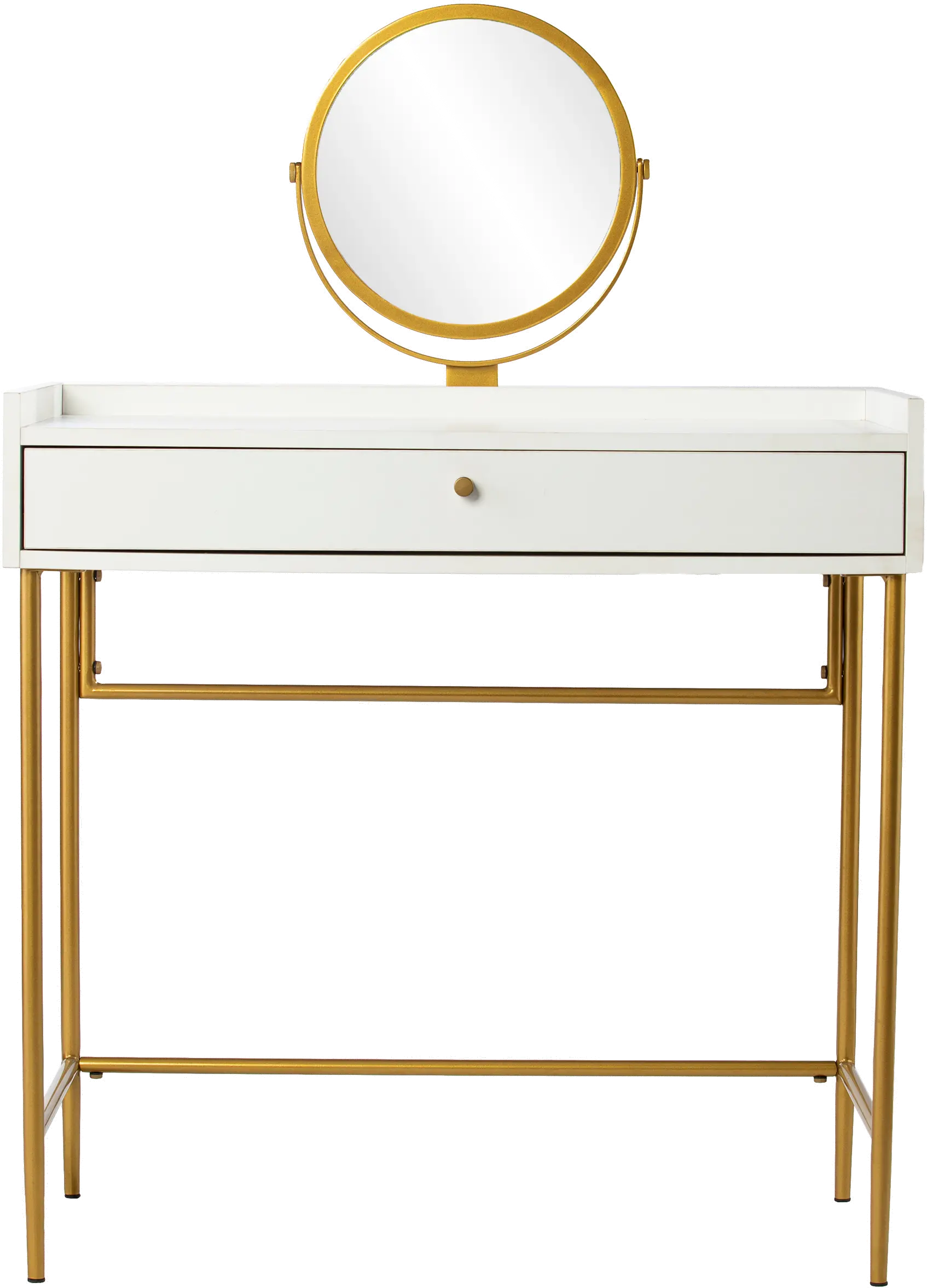 HZ1100344 Derald Vanity Table with Mirror-1