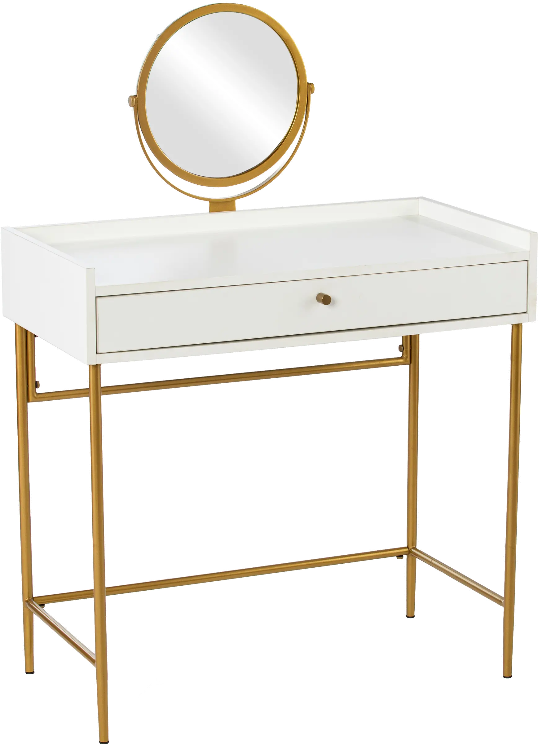 HZ1100344 Derald Vanity Table with Mirror-5