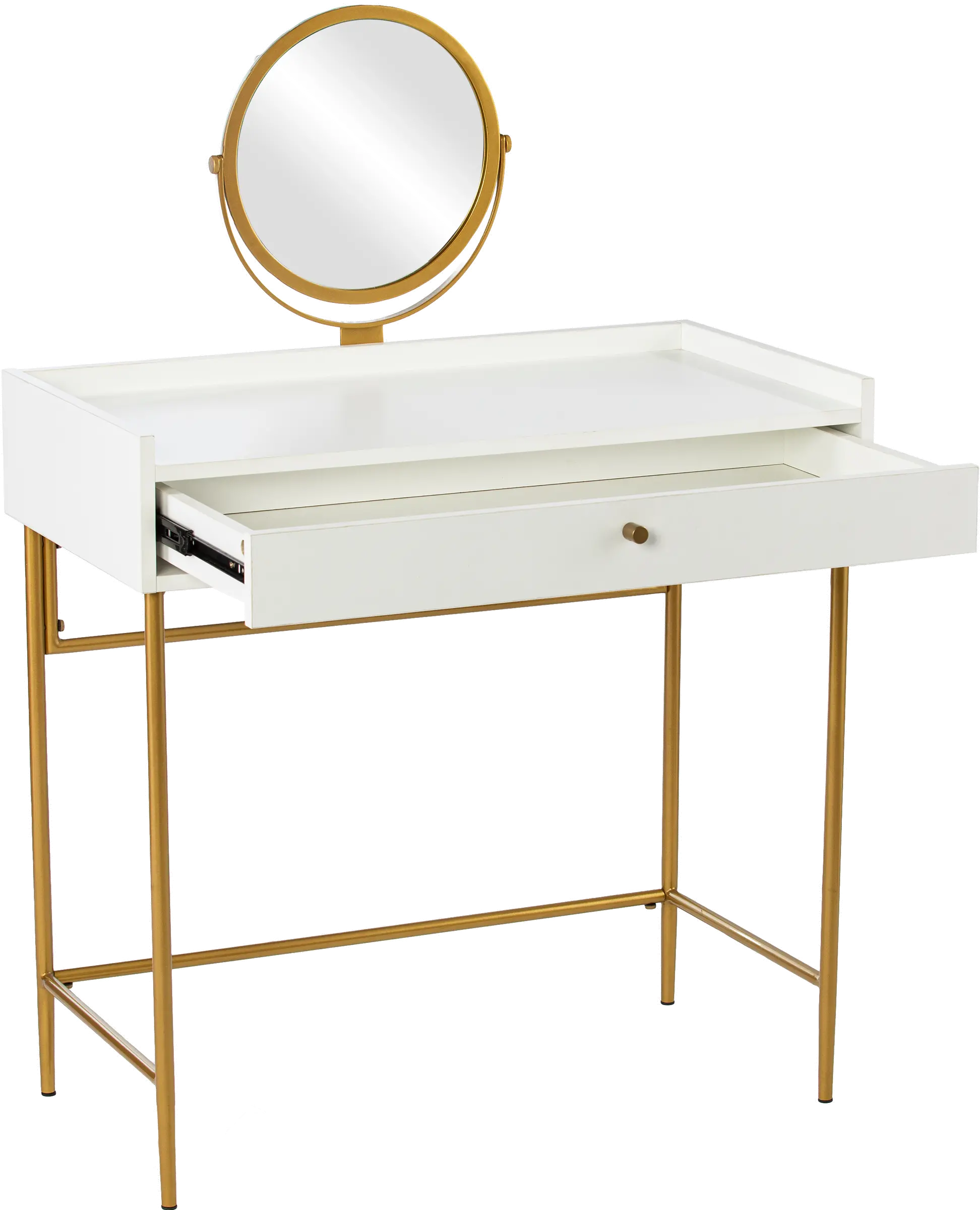 HZ1100344 Derald Vanity Table with Mirror-6
