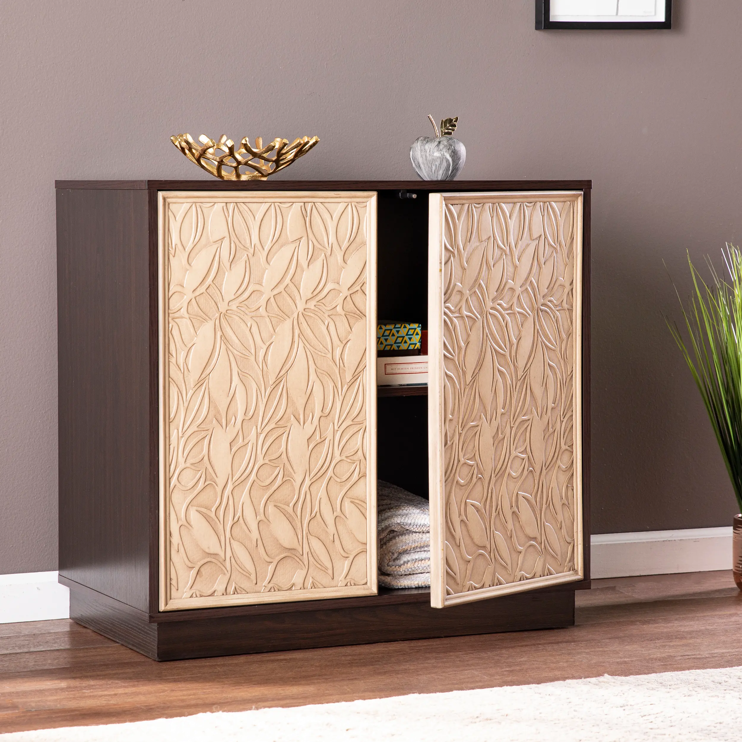 HZ1134505 Edgevale Two-Tone Accent Cabinet-2