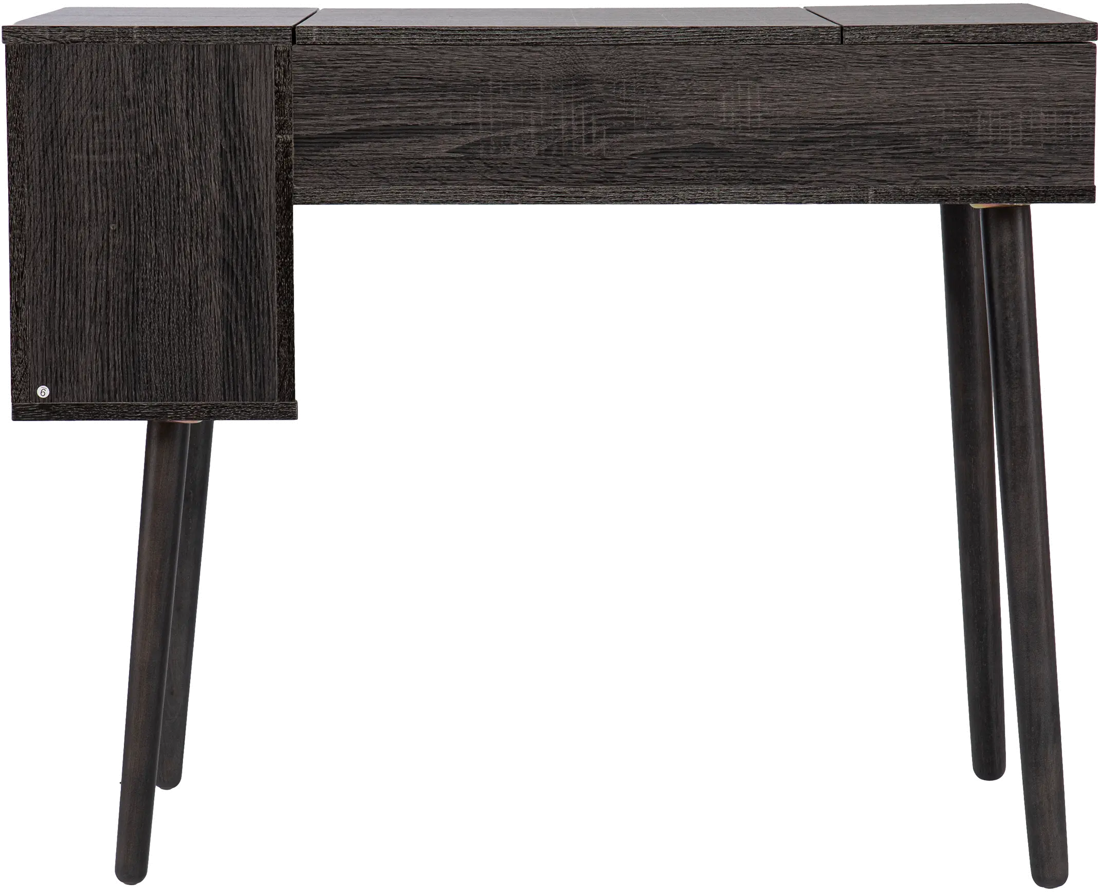 HZ1152644 Holly & Martin Harzen Black Storage Vanity with Mirror-8