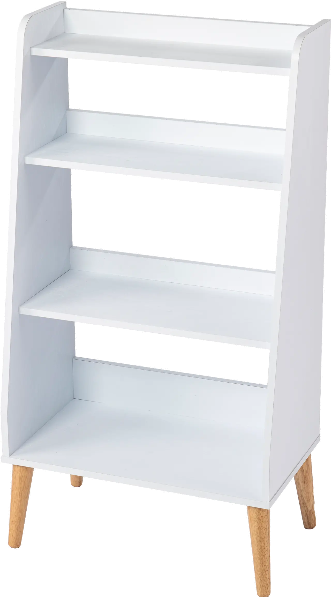 HZ1152838 Berritza Small White Bookshelf-1