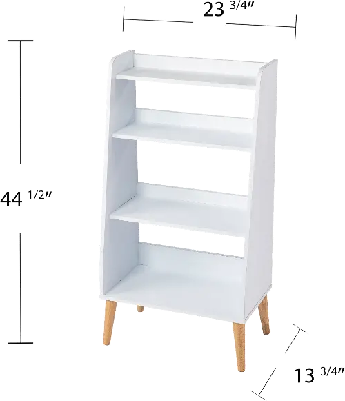 Berritza Small White Bookshelf | RC Willey