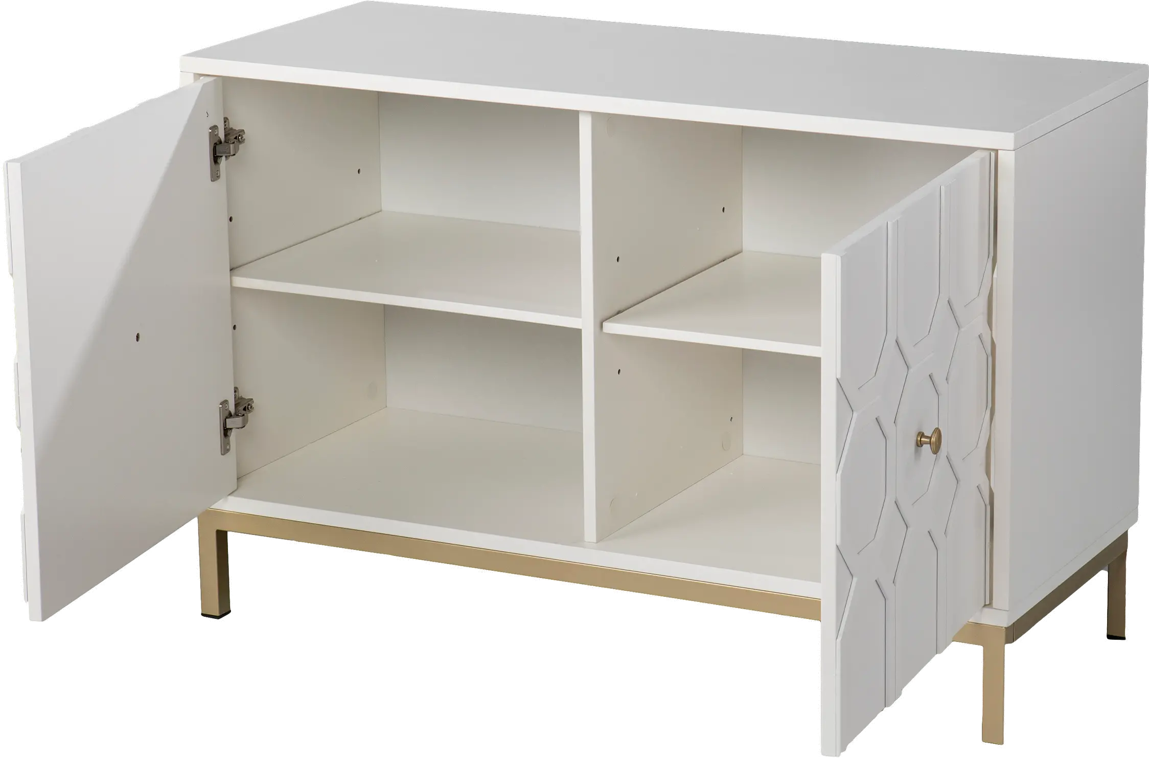HZ1153005 Gramdlynn White Two-Door Accent Cabinet-5