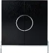HZ1216741 Pierton Black Double-Door Bar Cabinet