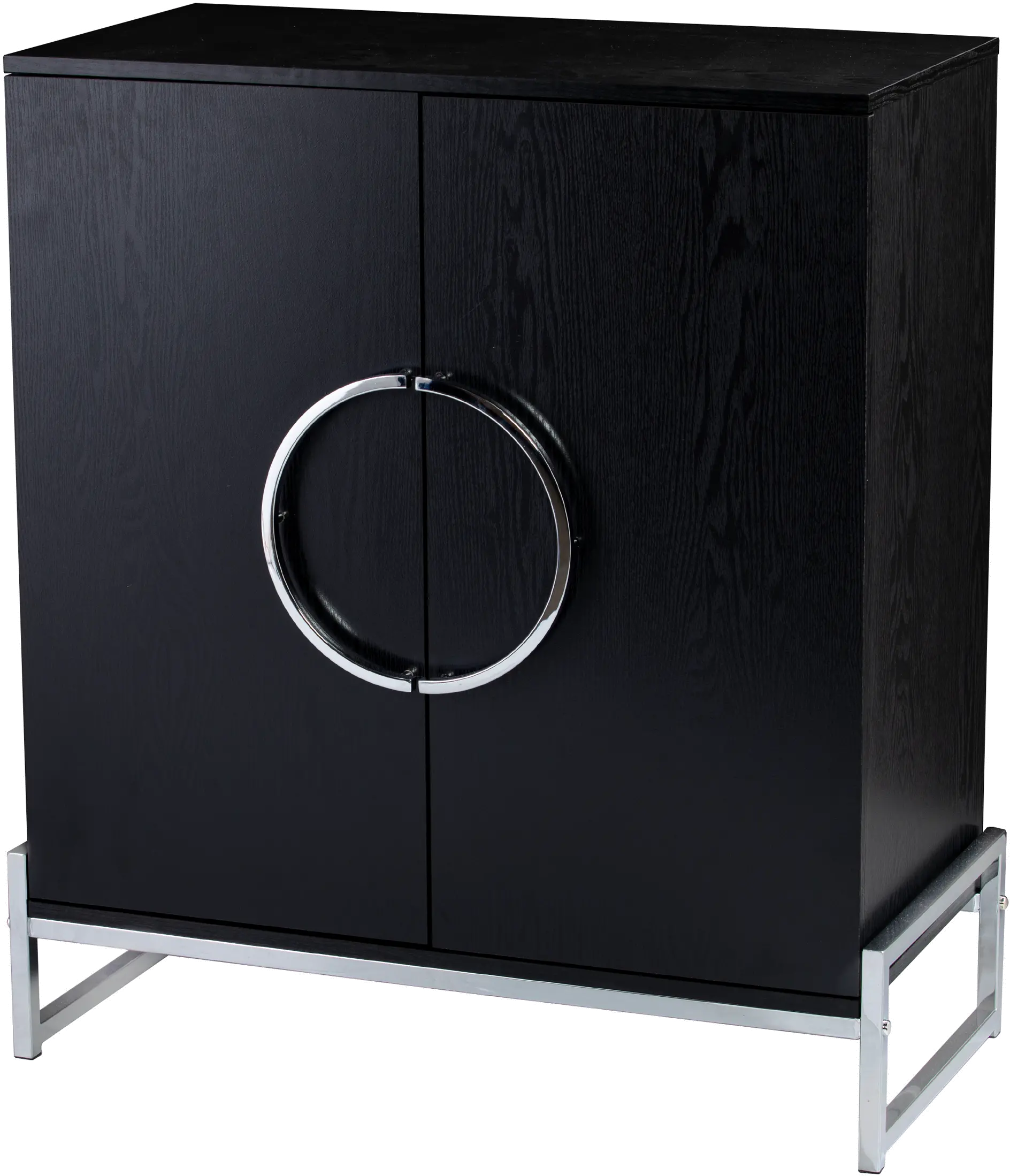 HZ1216741 Pierton Black Double-Door Bar Cabinet-5