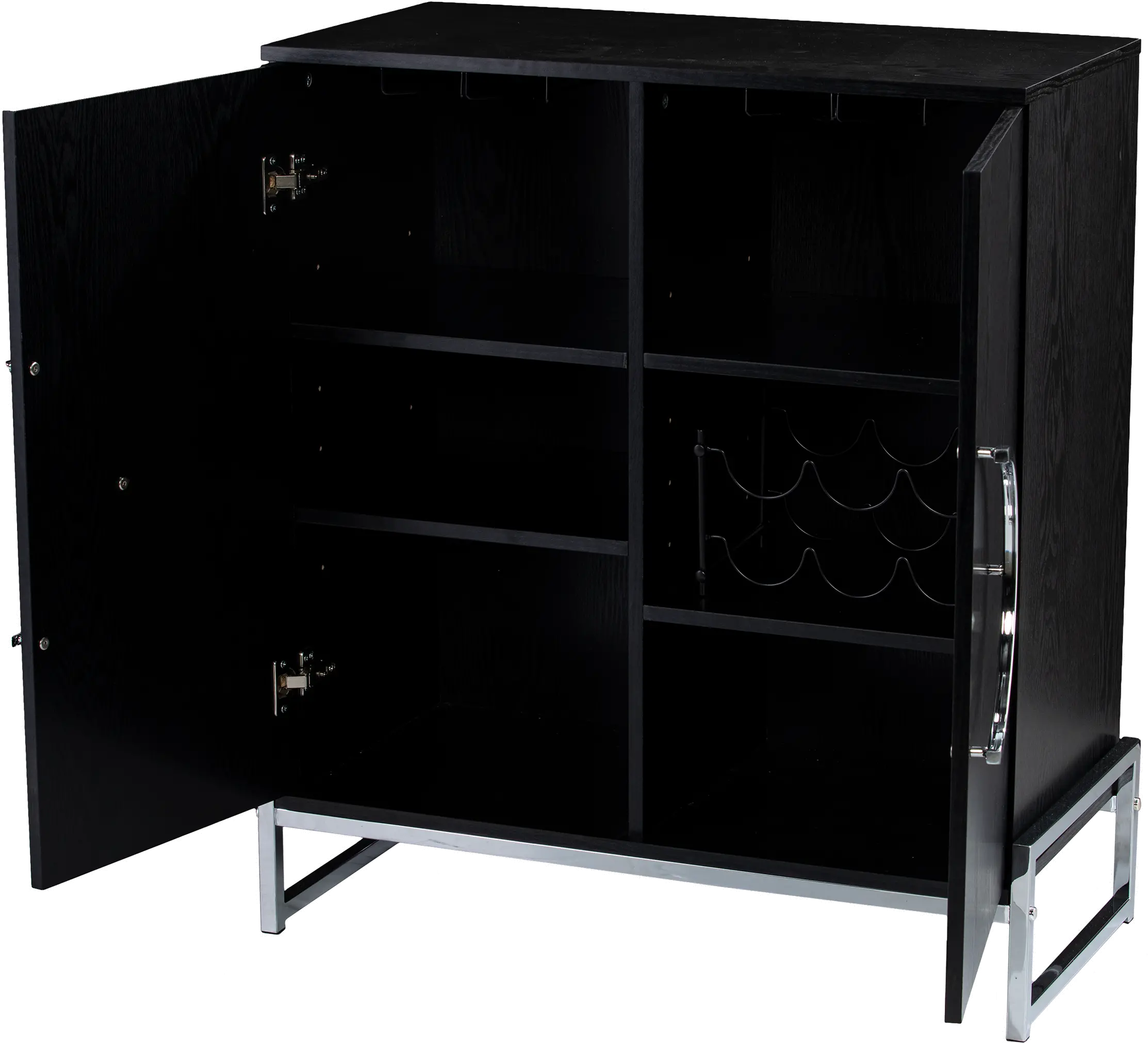 HZ1216741 Pierton Black Double-Door Bar Cabinet-6