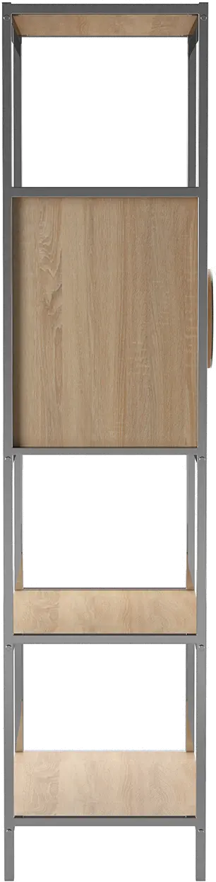HZ1217541 Northdom Tall Bar Cabinet with Wine Storage-6