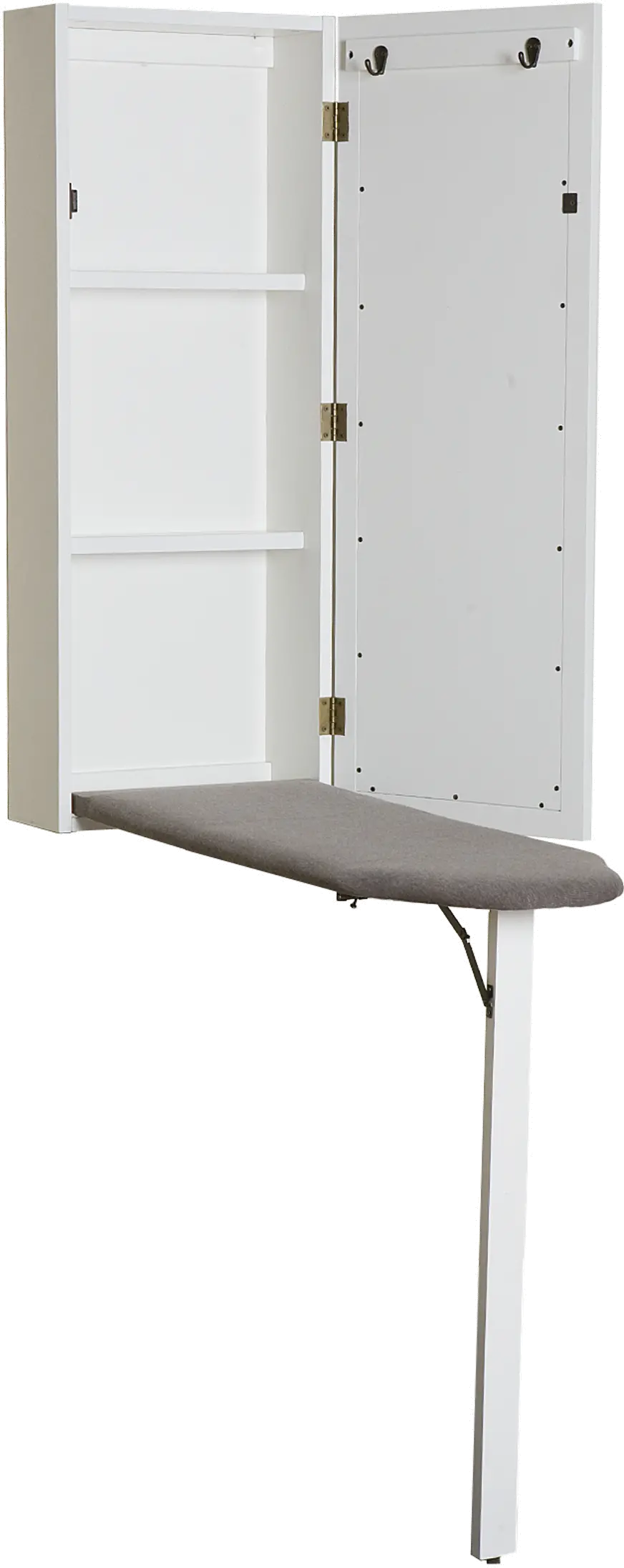 HZ3480 Rowden Off-White Wall Mount Ironing Center-4