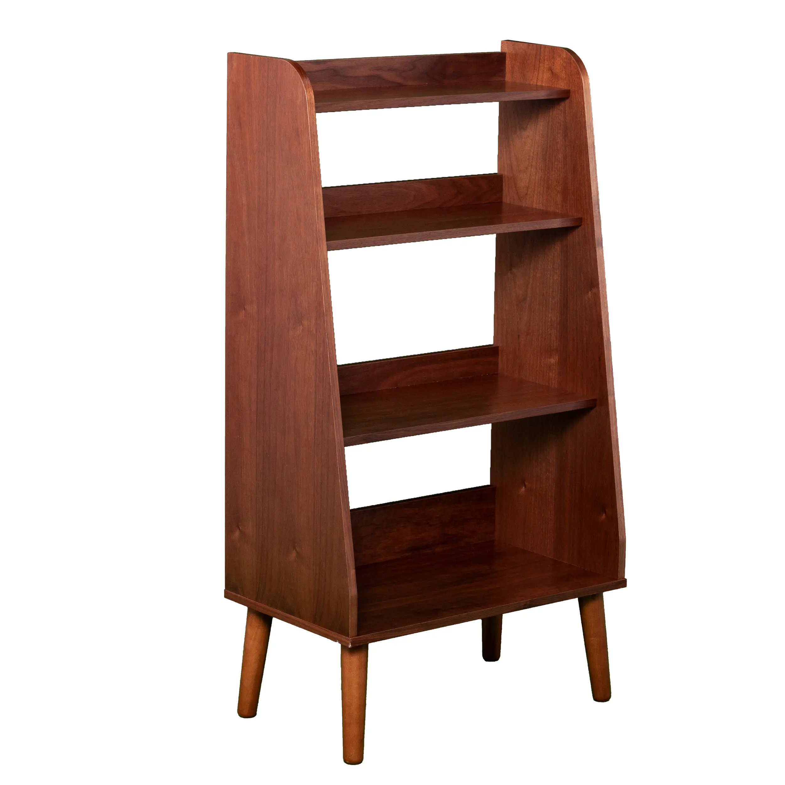 HZ4052 Berritza Small Walnut Bookshelf-1