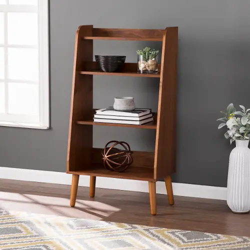Berritza Small Walnut Bookshelf | RC Willey
