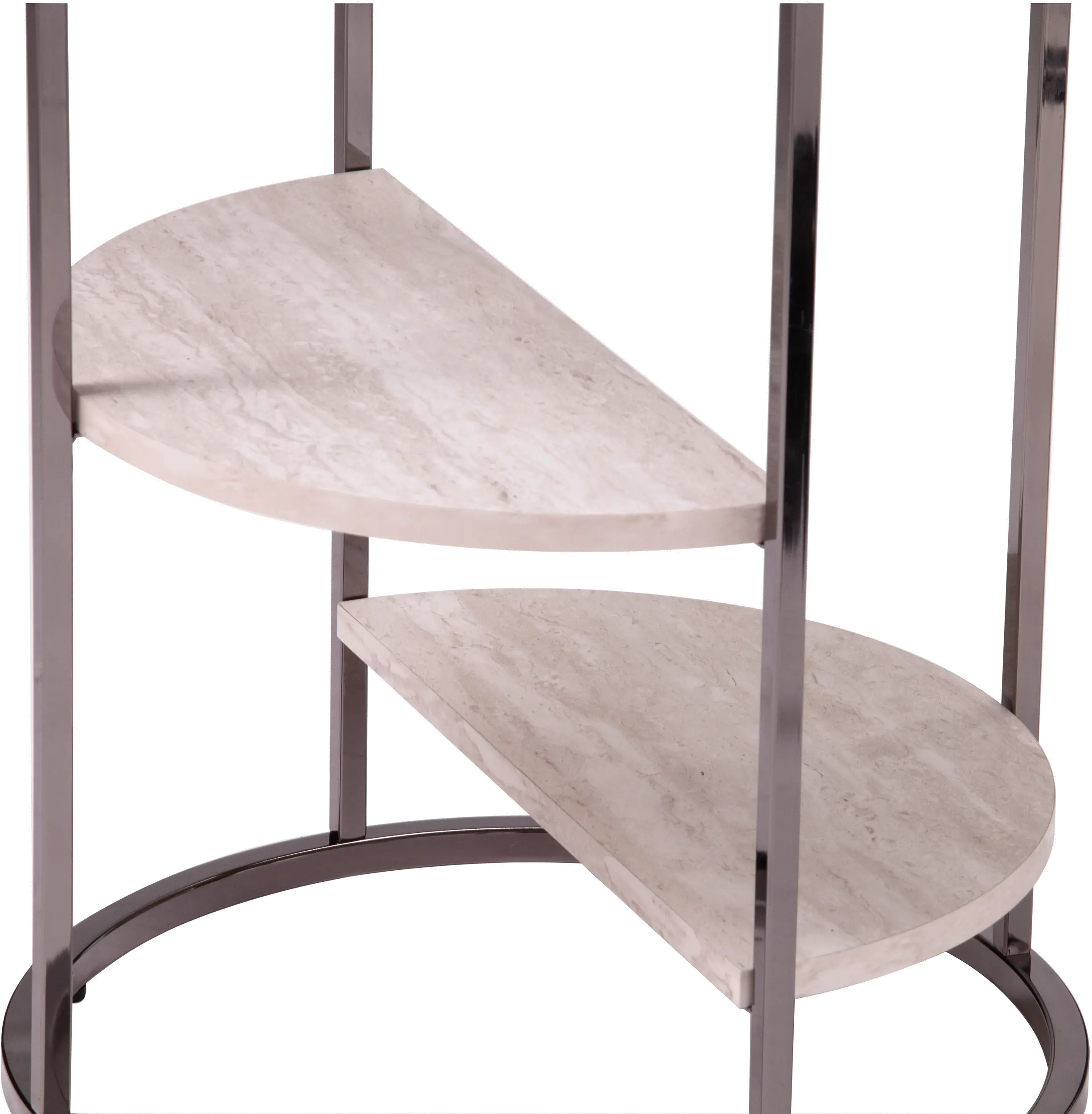 OC1081906 Ledermore Round Glass and Faux Stone Side Table-6