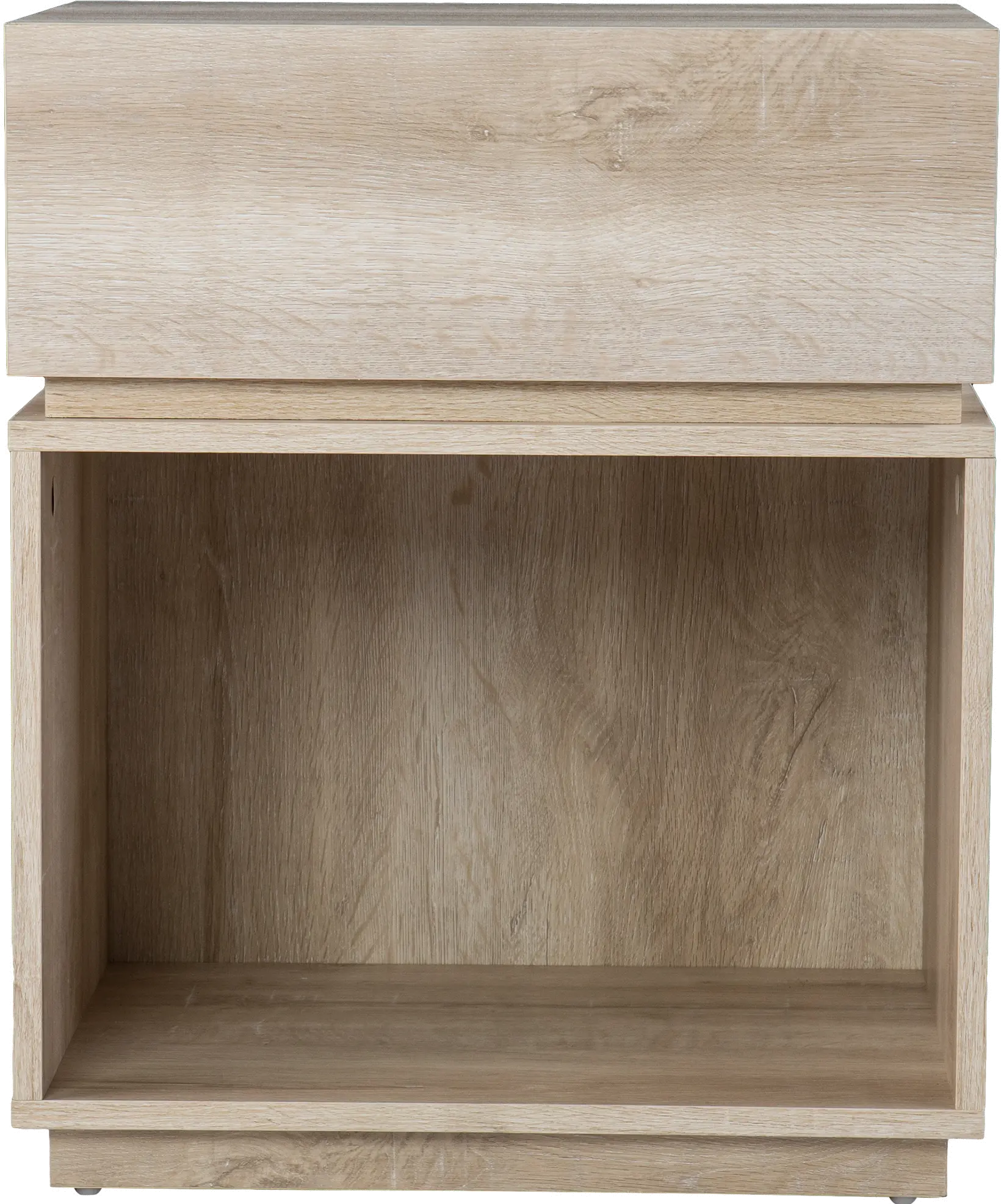 OC1106906 Mortayne Whitewash End Table with Charging Station-1