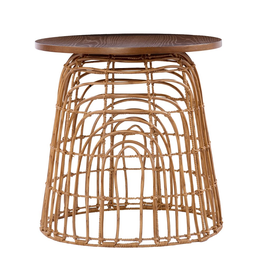 Weaverdon Round Bohemian Accent Table