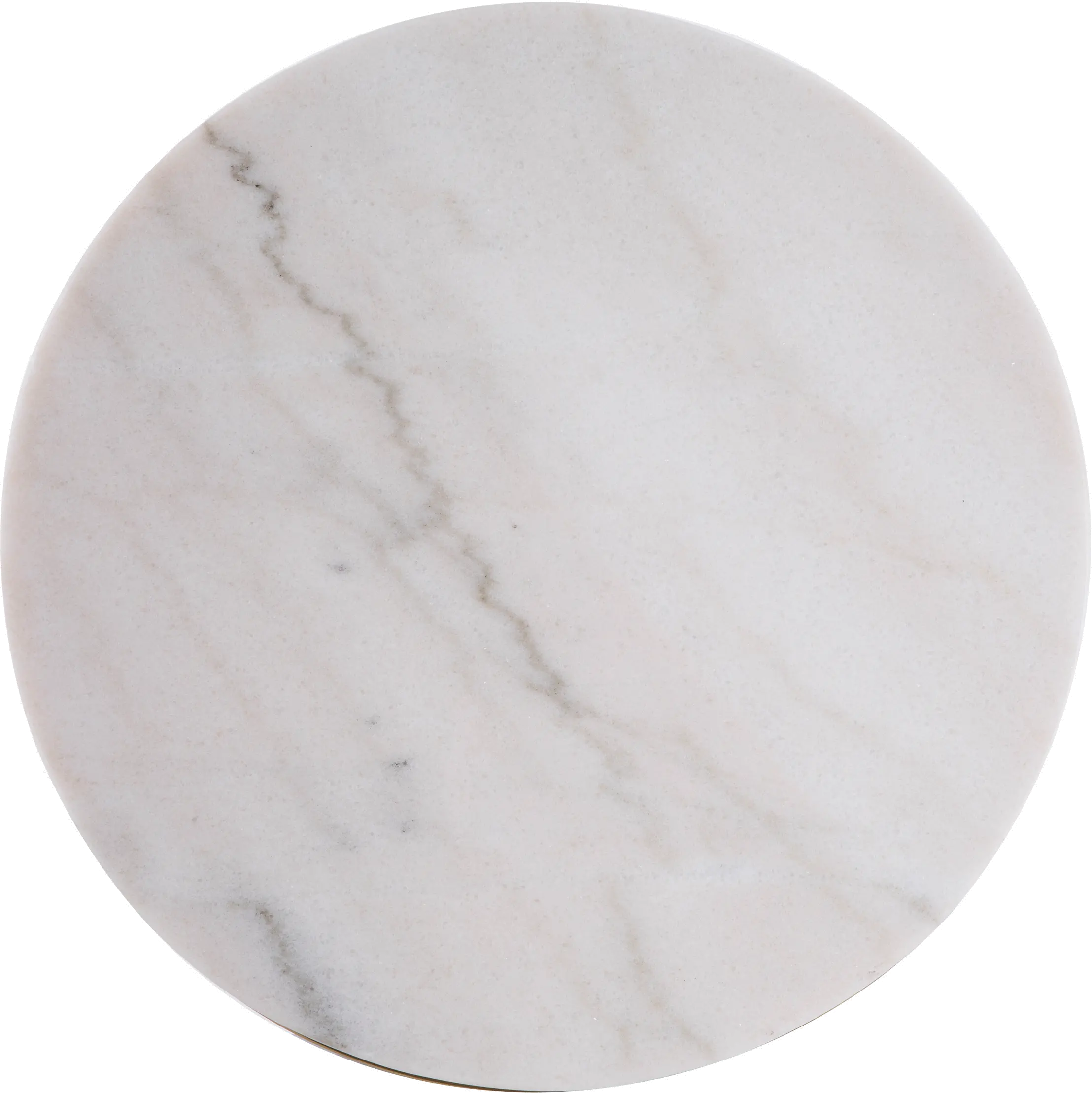 OC1749 Garza Marble & Champagne Round Side Table-7