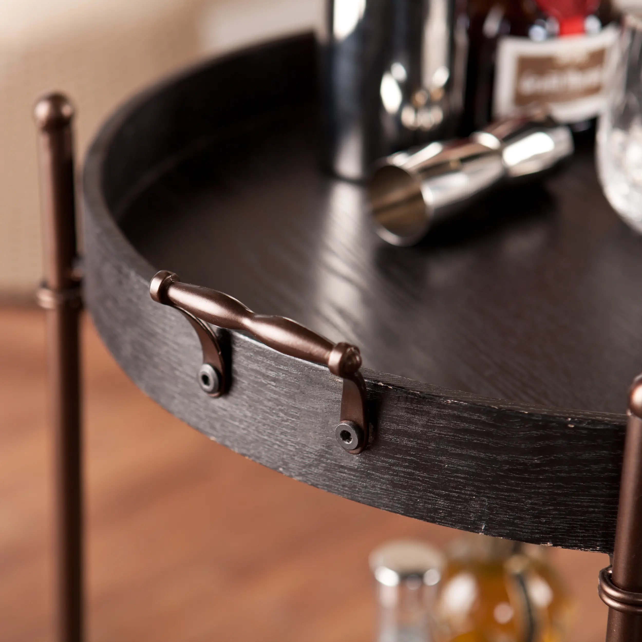 OC2087 Alfred Two-Tier Round Butler Table-3