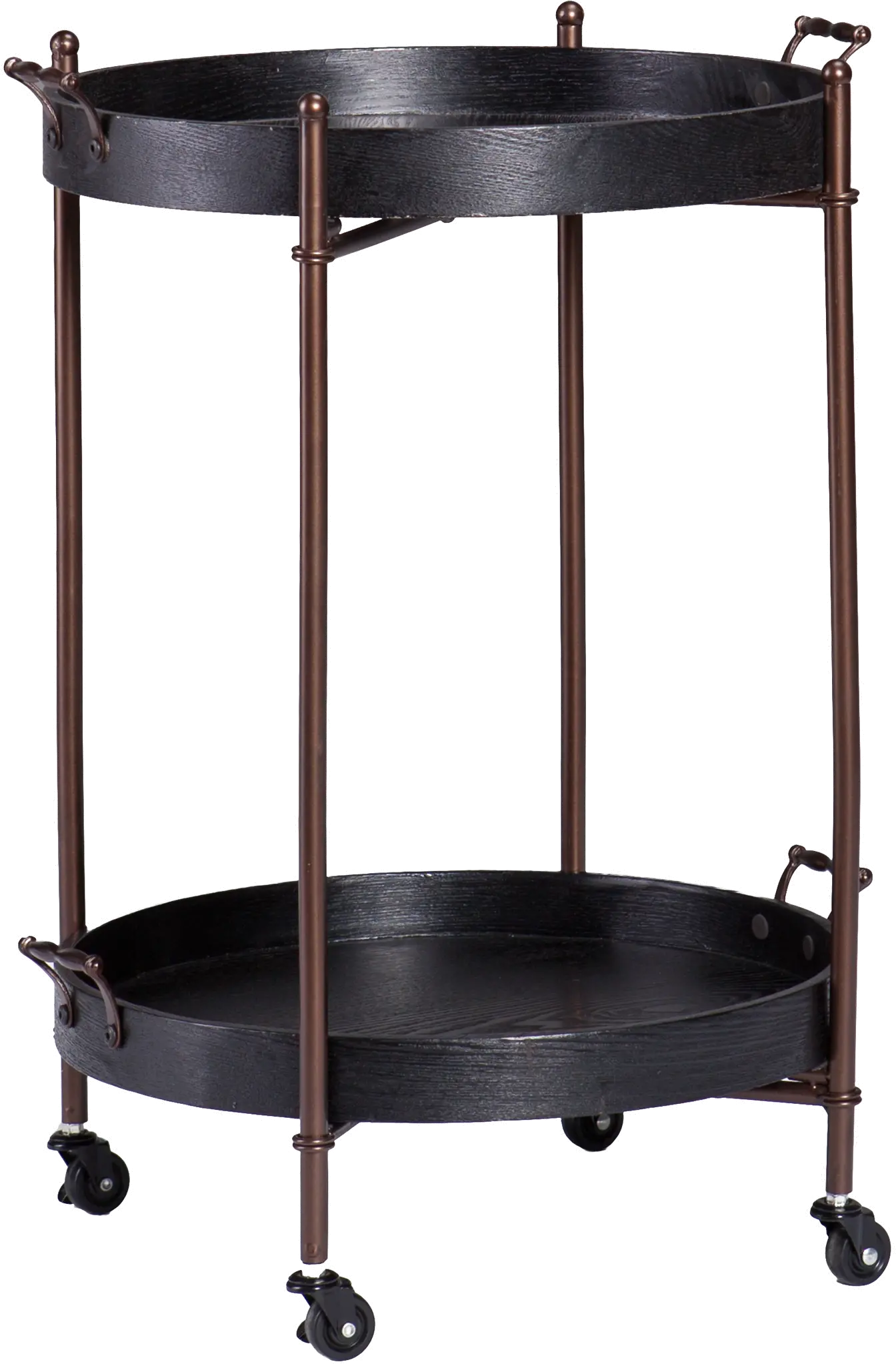 OC2087 Alfred Two-Tier Round Butler Table-1
