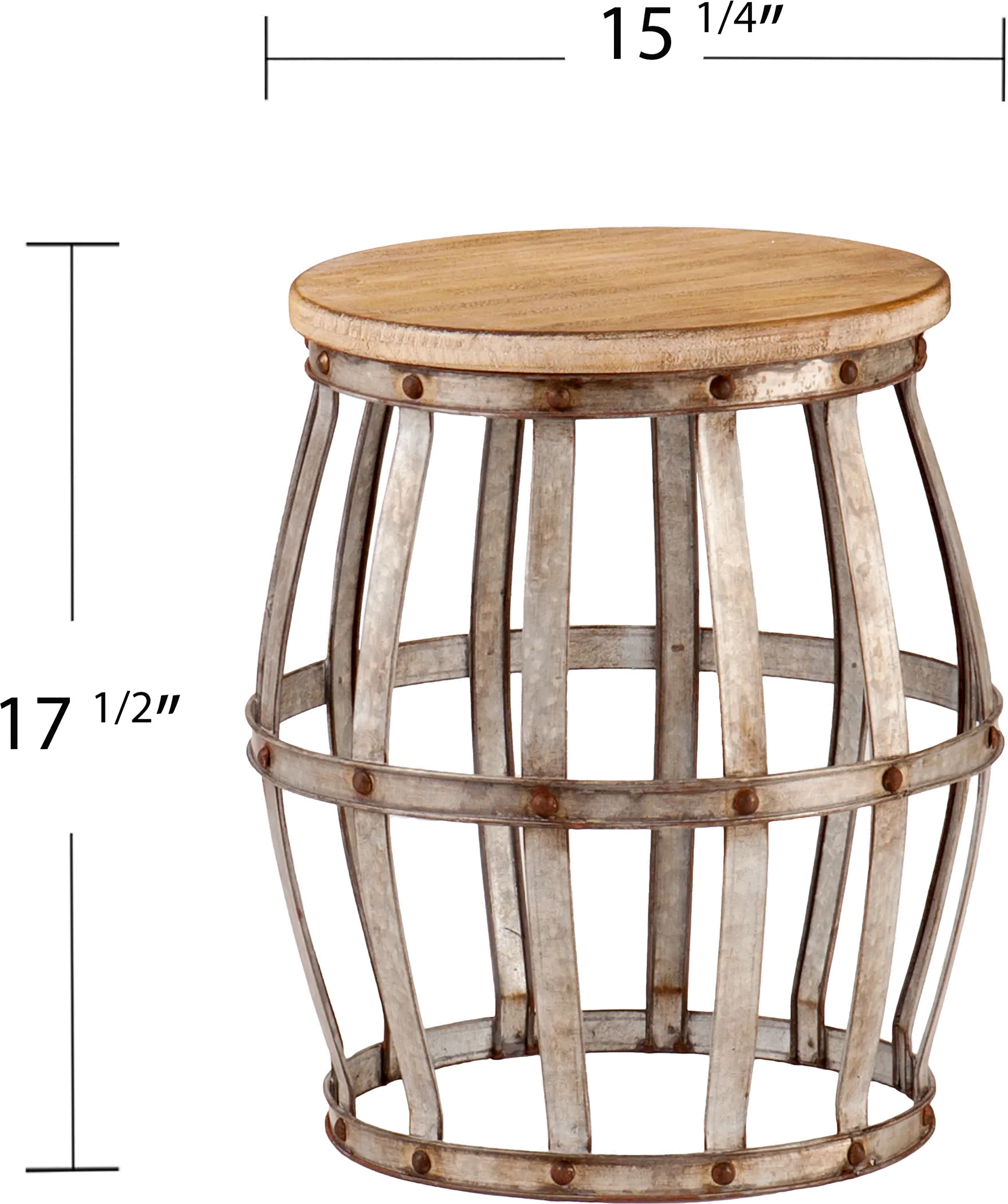 OC2281 Mencino Rustic Accent Table-5