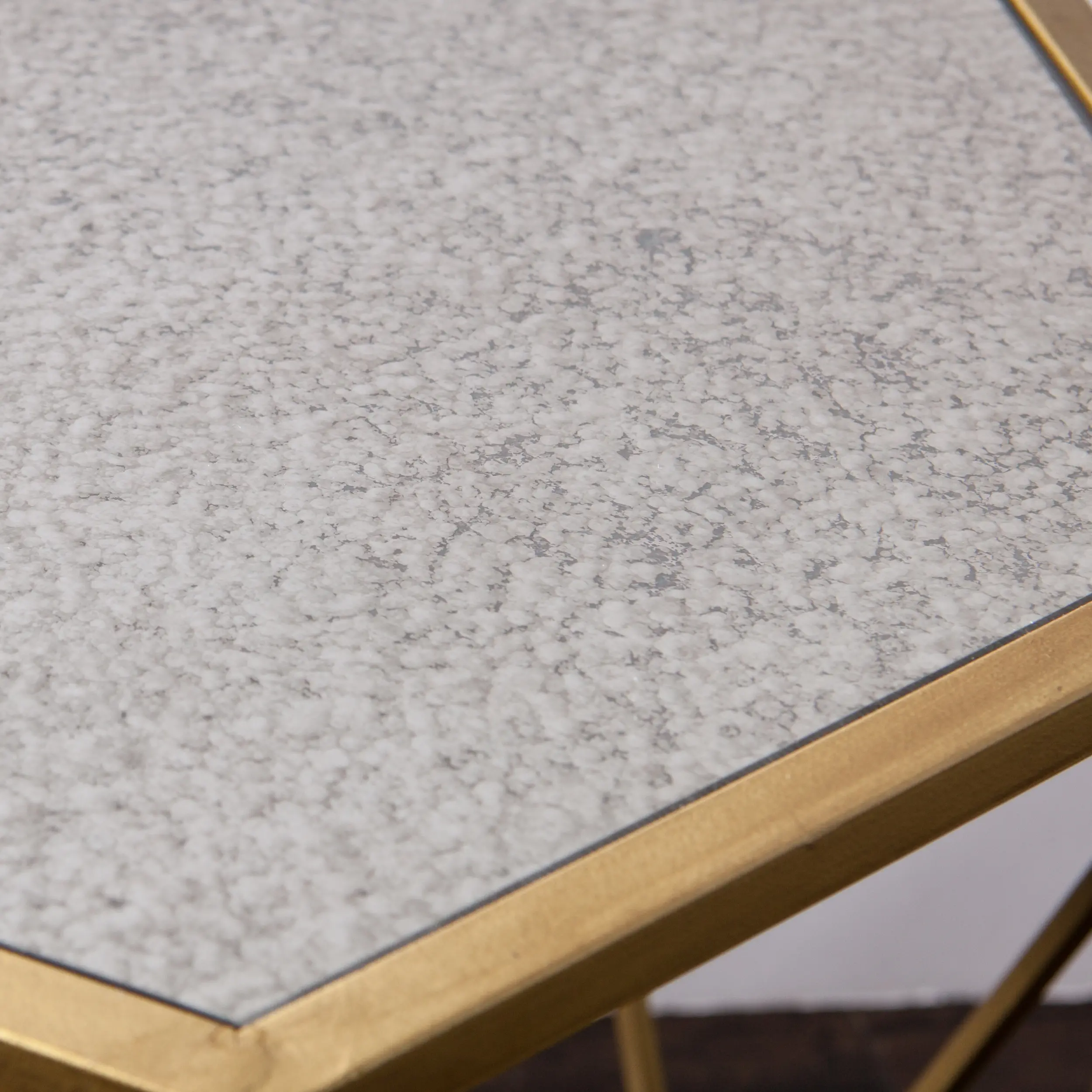 OC2320 Joelle Gold Geometric Accent Table-4